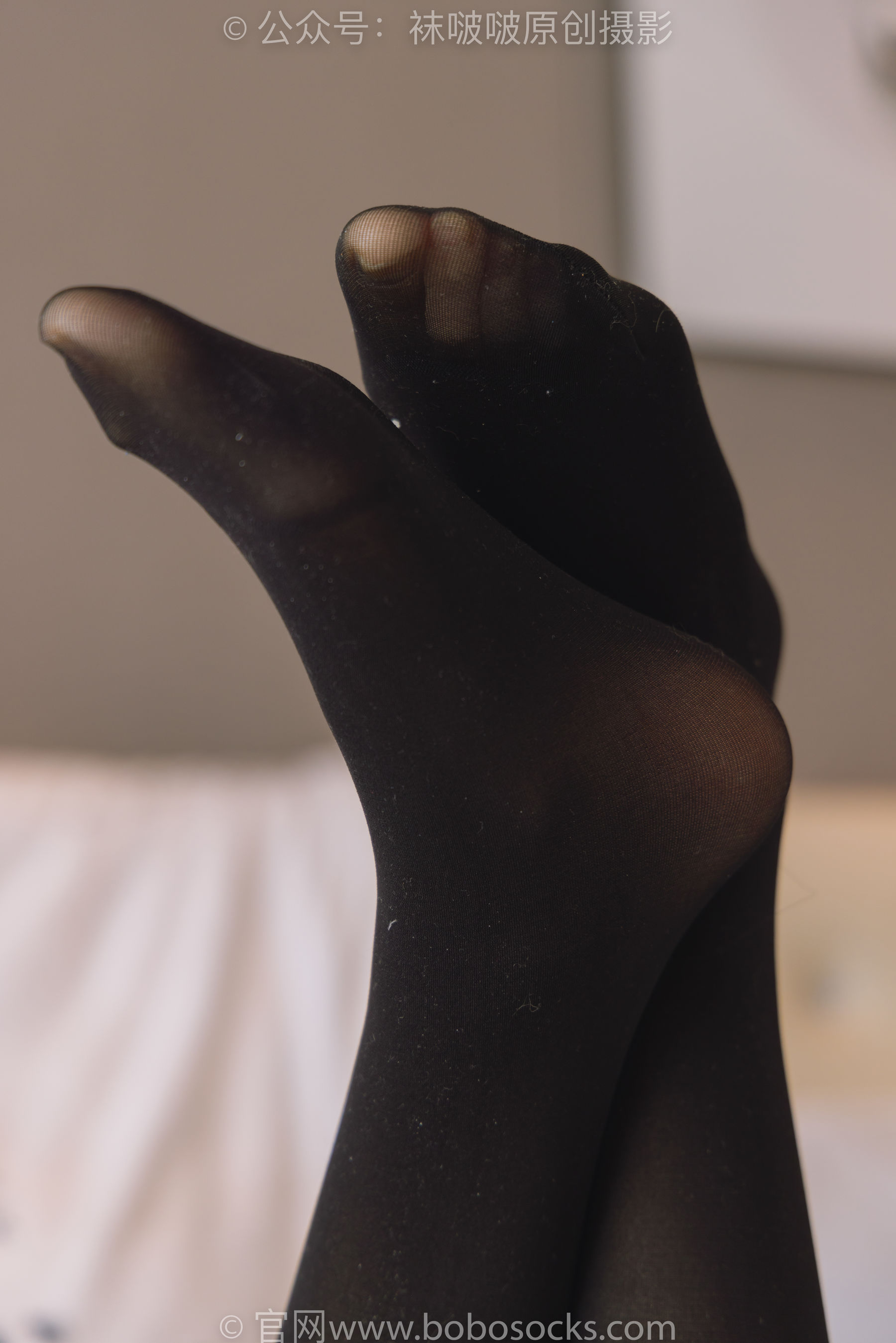 BoBoSocks袜啵啵 No.184 小甜豆-黑皮鞋、厚黑丝