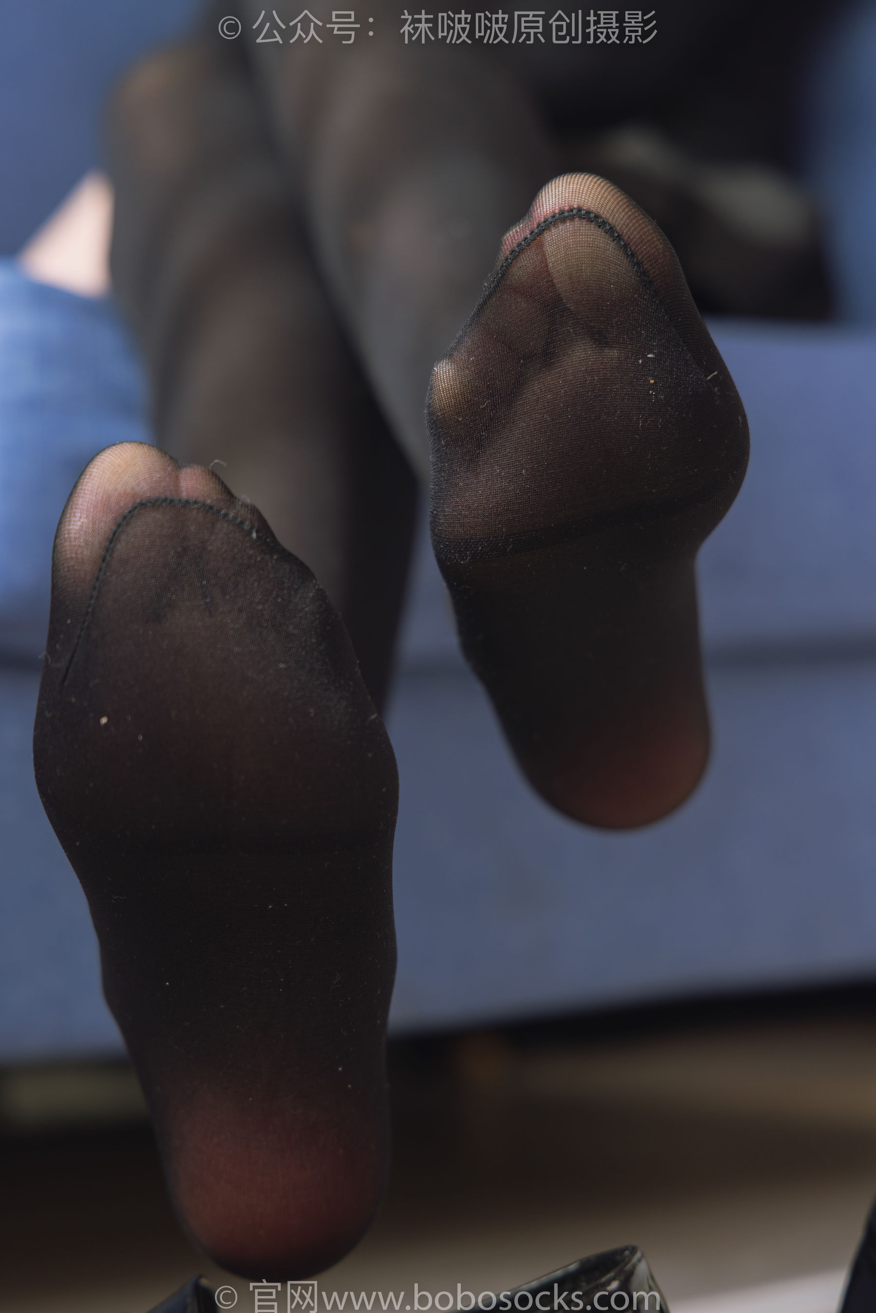 BoBoSocks袜啵啵 No.184 小甜豆-黑皮鞋、厚黑丝