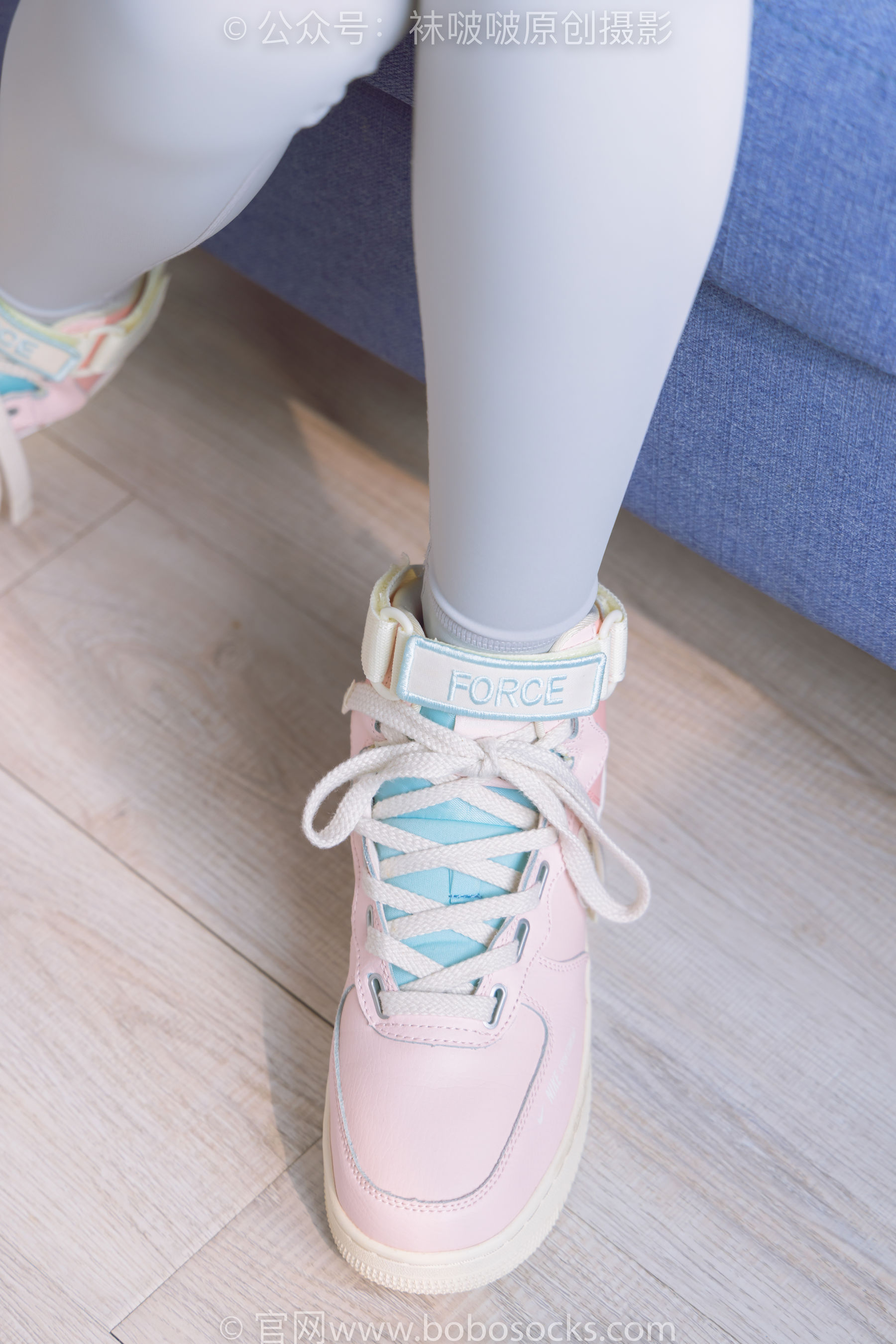 BoBoSocks袜啵啵 No.186 小甜豆稚予-瑜伽裤、运动鞋、肉丝