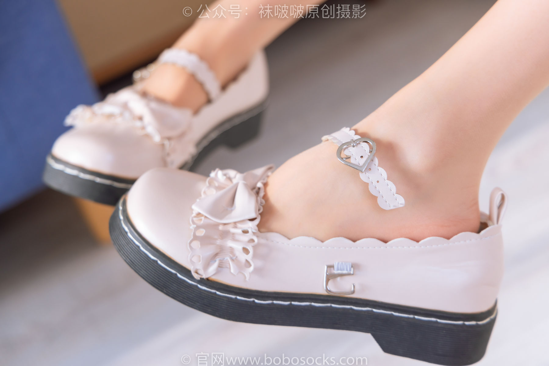 BoBoSocks袜啵啵 No.187 稚予-Lolita裙、白皮鞋、肉丝