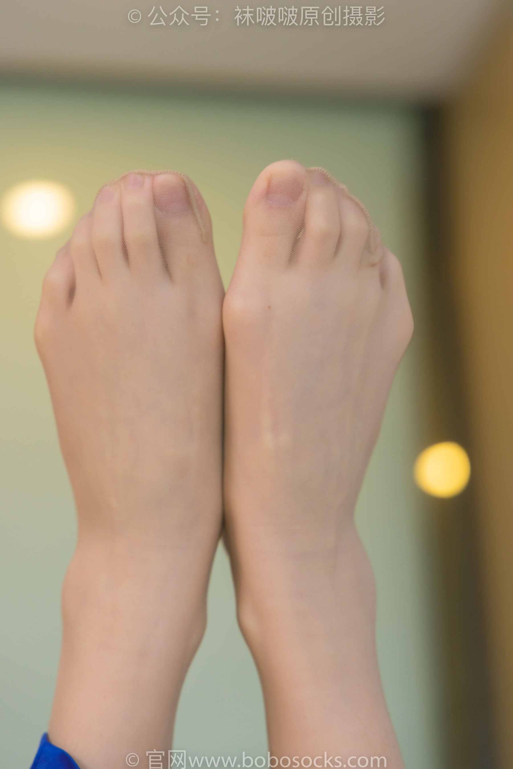 BoBoSocks袜啵啵 No.193 小沫-贝壳头板鞋、白棉袜、肉丝、校服裤里丝