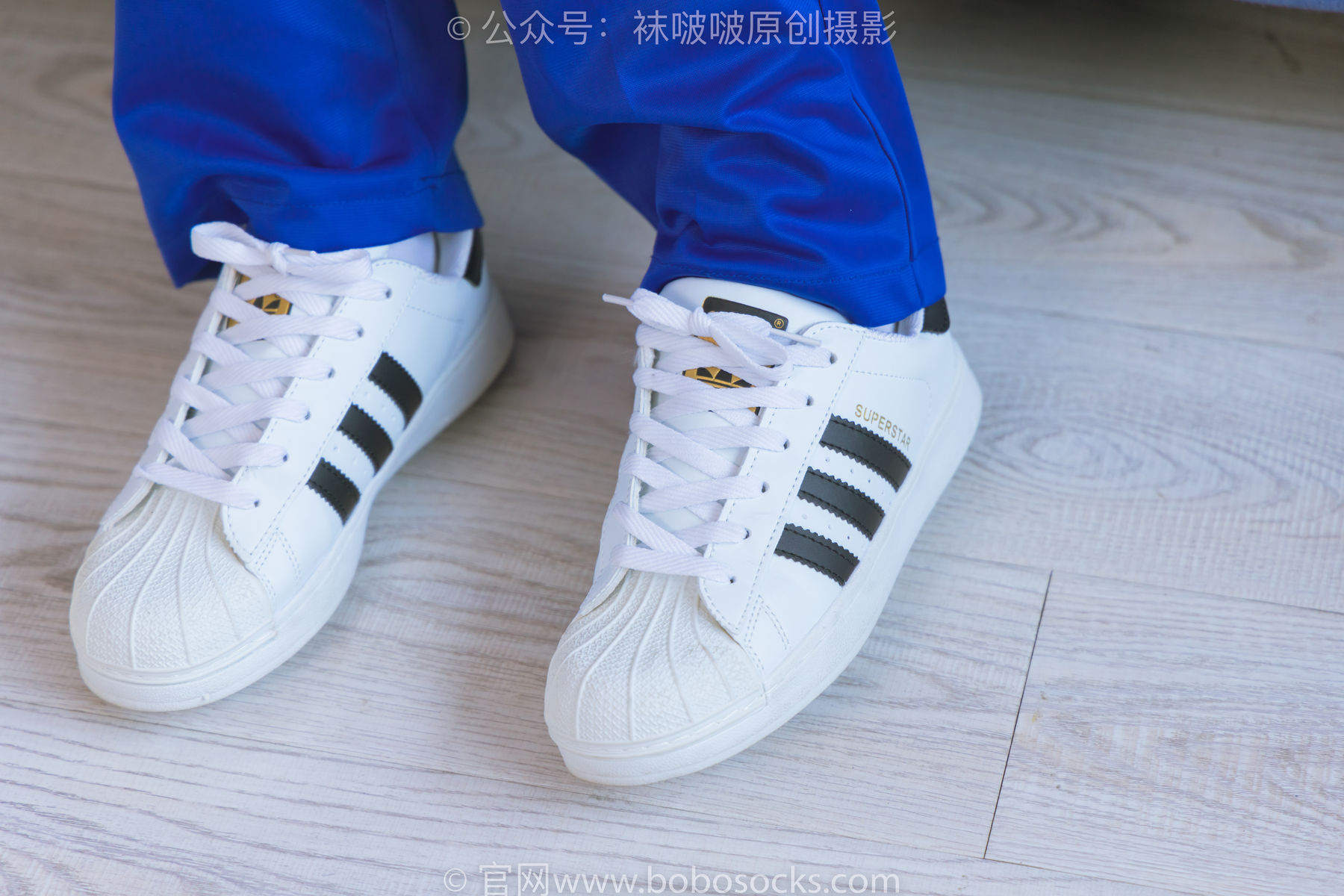 BoBoSocks袜啵啵 No.193 小沫-贝壳头板鞋、白棉袜、肉丝、校服裤里丝