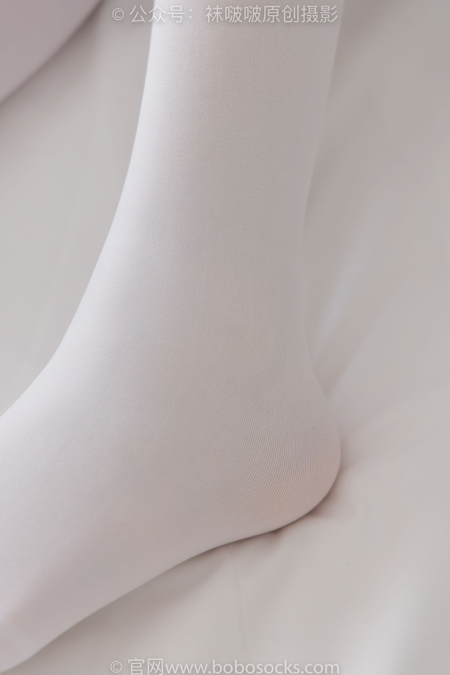 BoBoSocks袜啵啵 No.195 小甜豆-黑皮鞋、厚白丝、女仆装