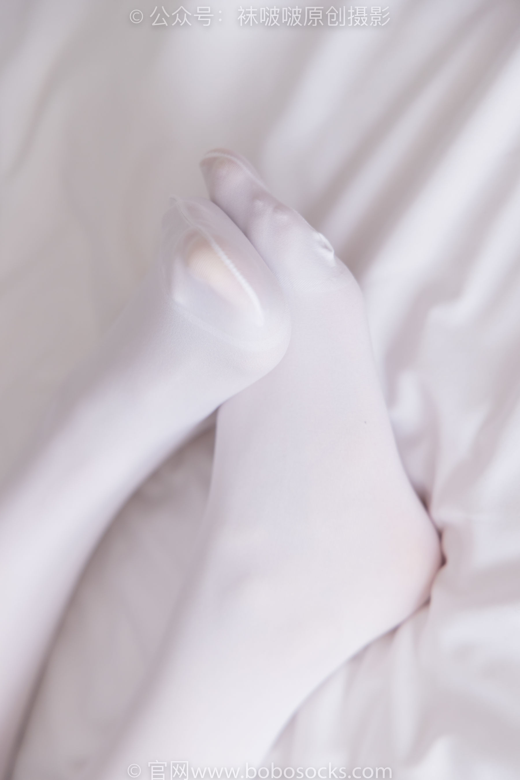 BoBoSocks袜啵啵 No.195 小甜豆-黑皮鞋、厚白丝、女仆装