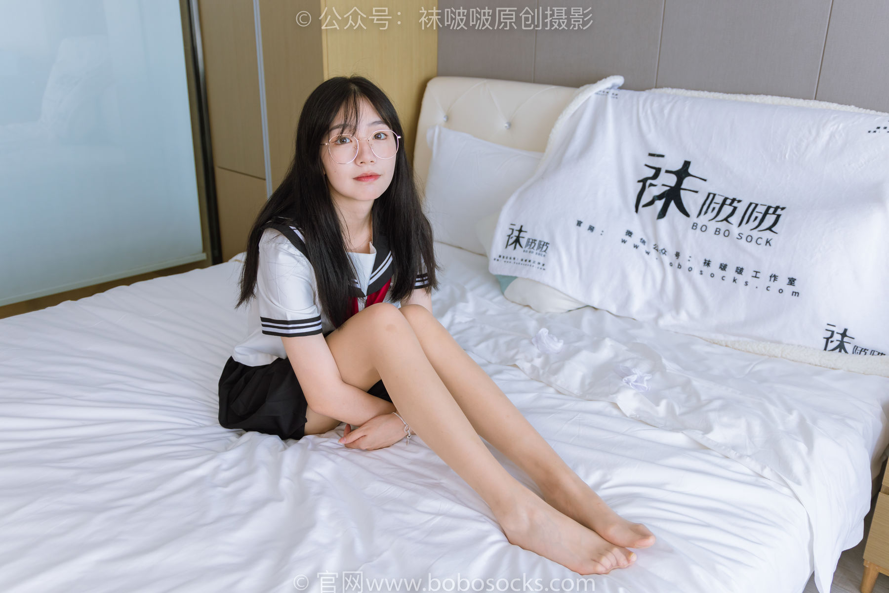 BoBoSocks袜啵啵 No.197 小甜豆-皮鞋、短白丝、肉丝、jk制服