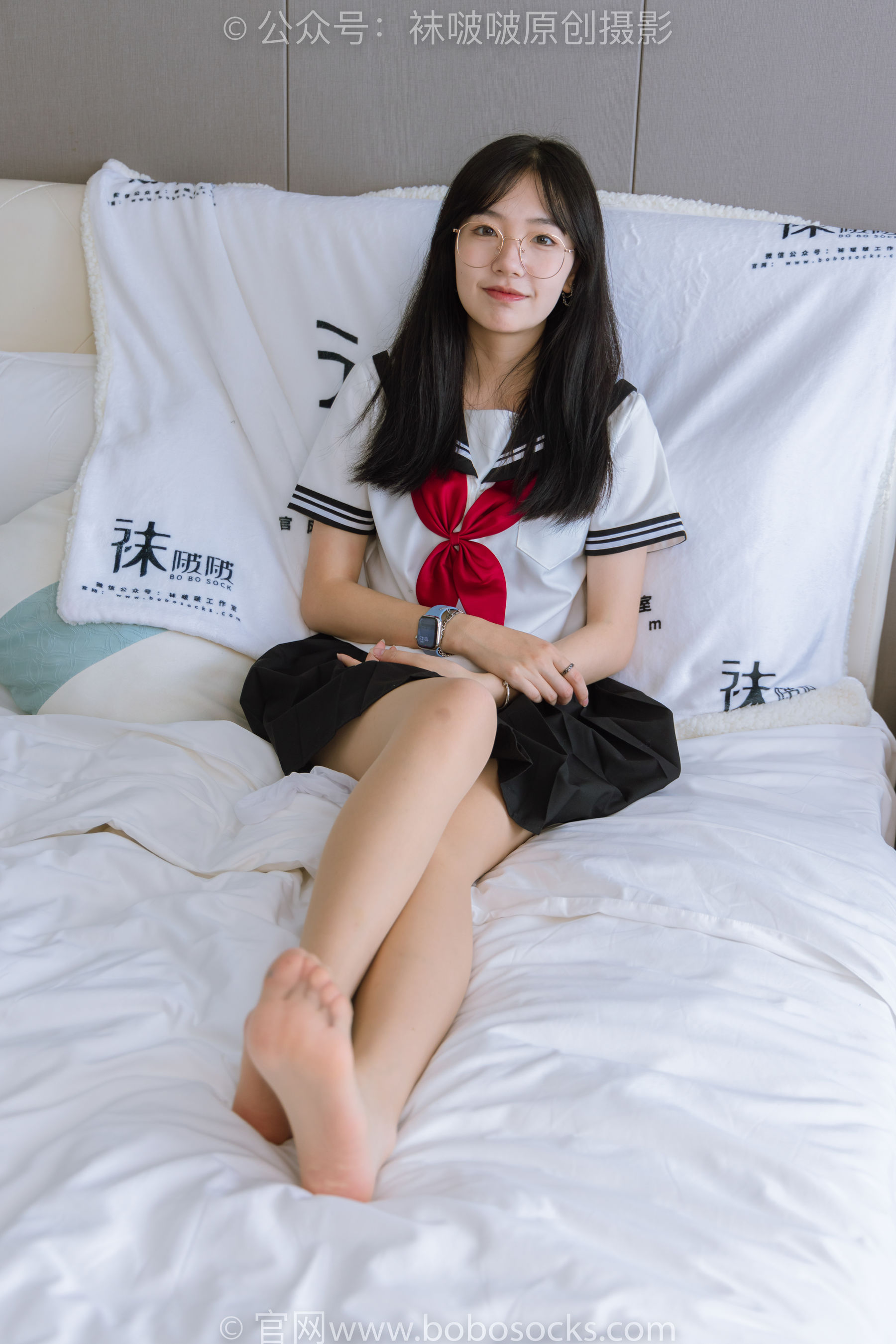 BoBoSocks袜啵啵 No.197 小甜豆-皮鞋、短白丝、肉丝、jk制服