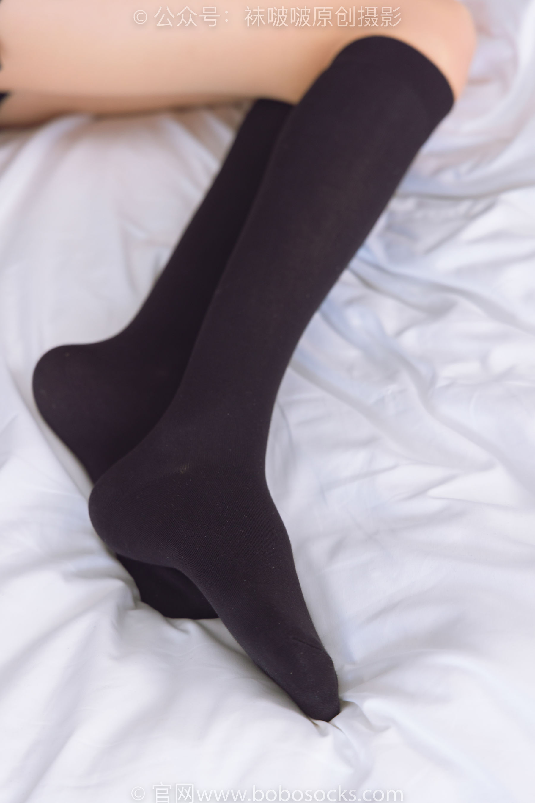 BoBoSocks袜啵啵 No.198 稚予-皮鞋、黑色小腿袜、高跟鞋、肉丝