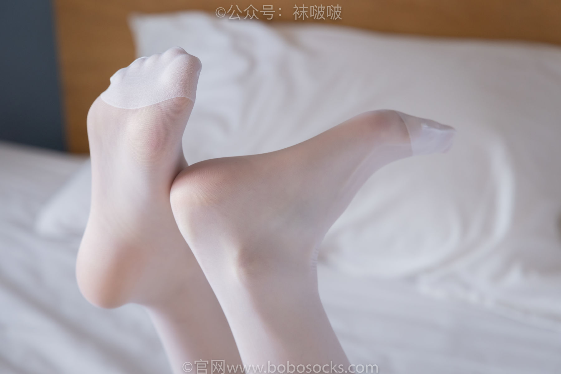 BoBoSocks袜啵啵 积分限定作品004 熊熊-板鞋、白棉袜、白丝