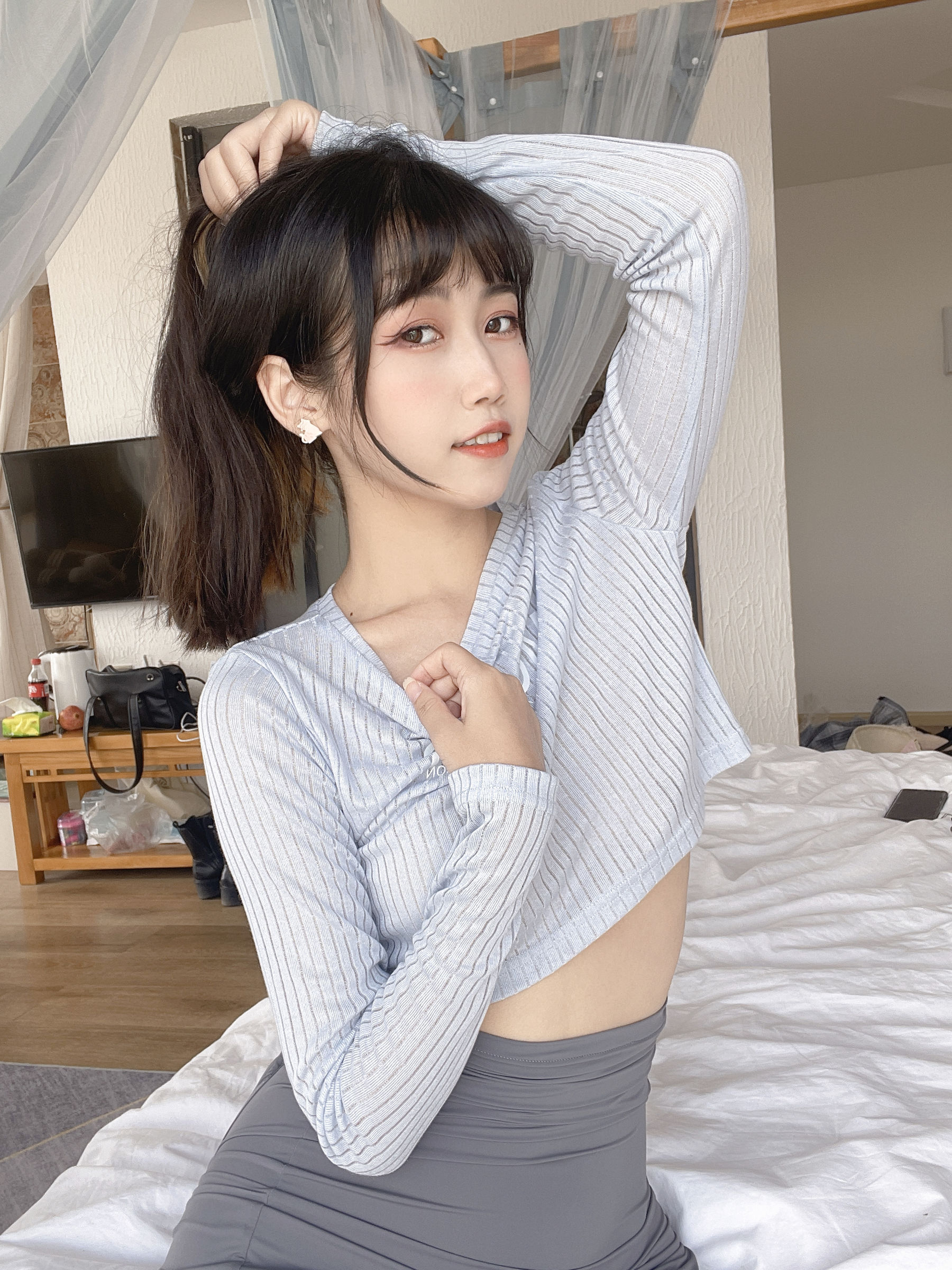 微博人气Coser不呆猫 - 吉他妹妹