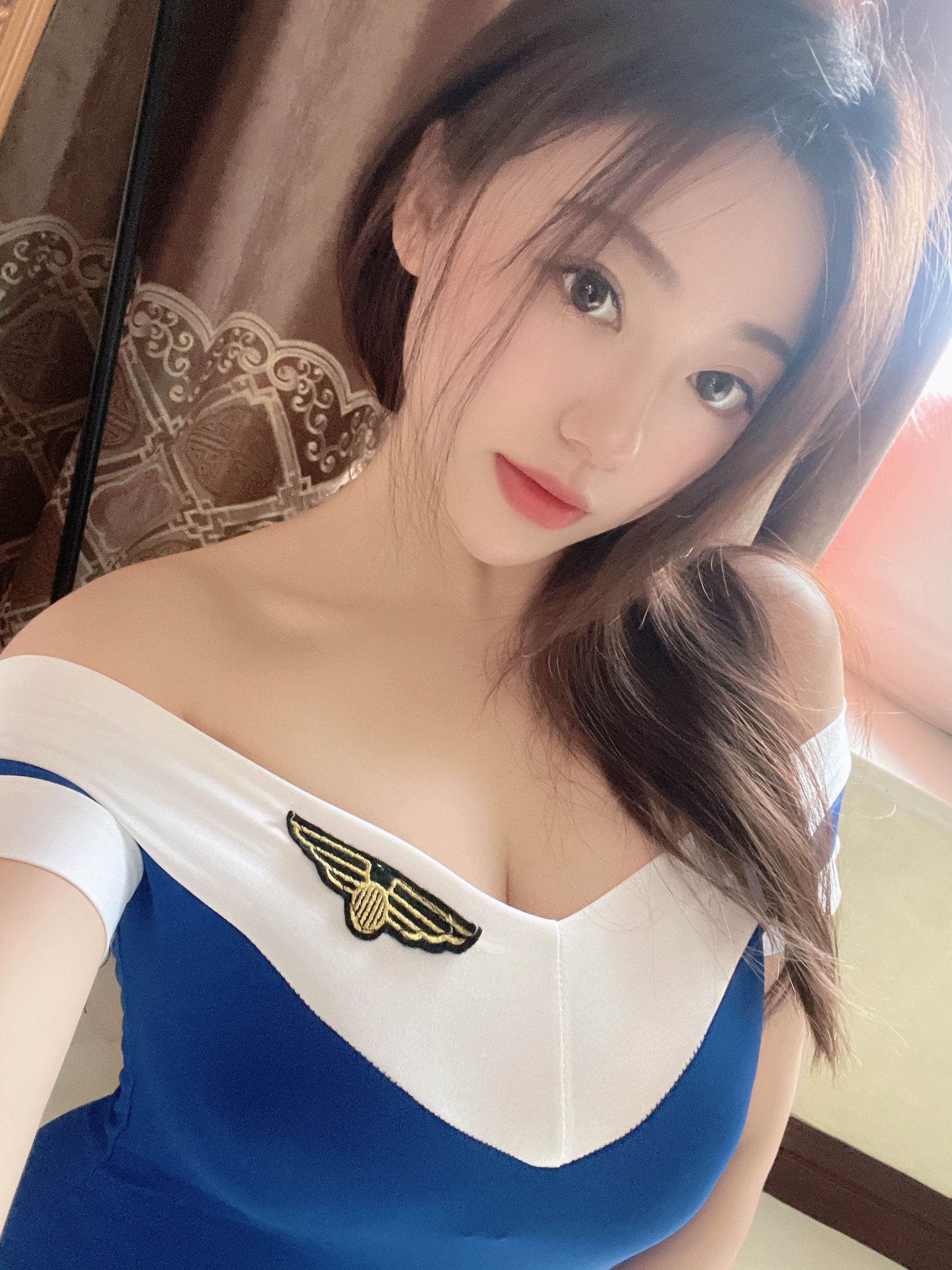 奶宝妹纸 - 蓝色制服