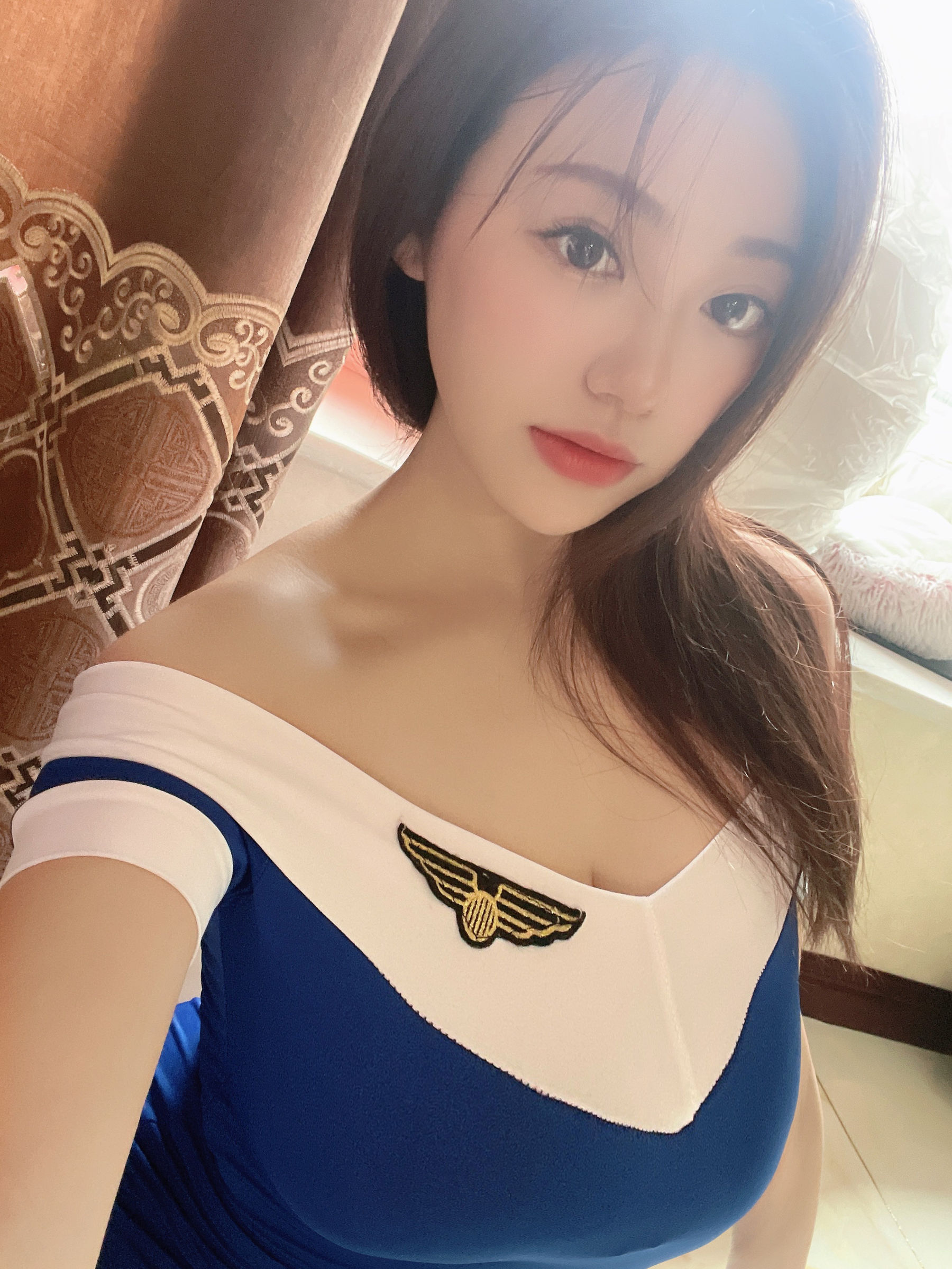 奶宝妹纸 - 蓝色制服
