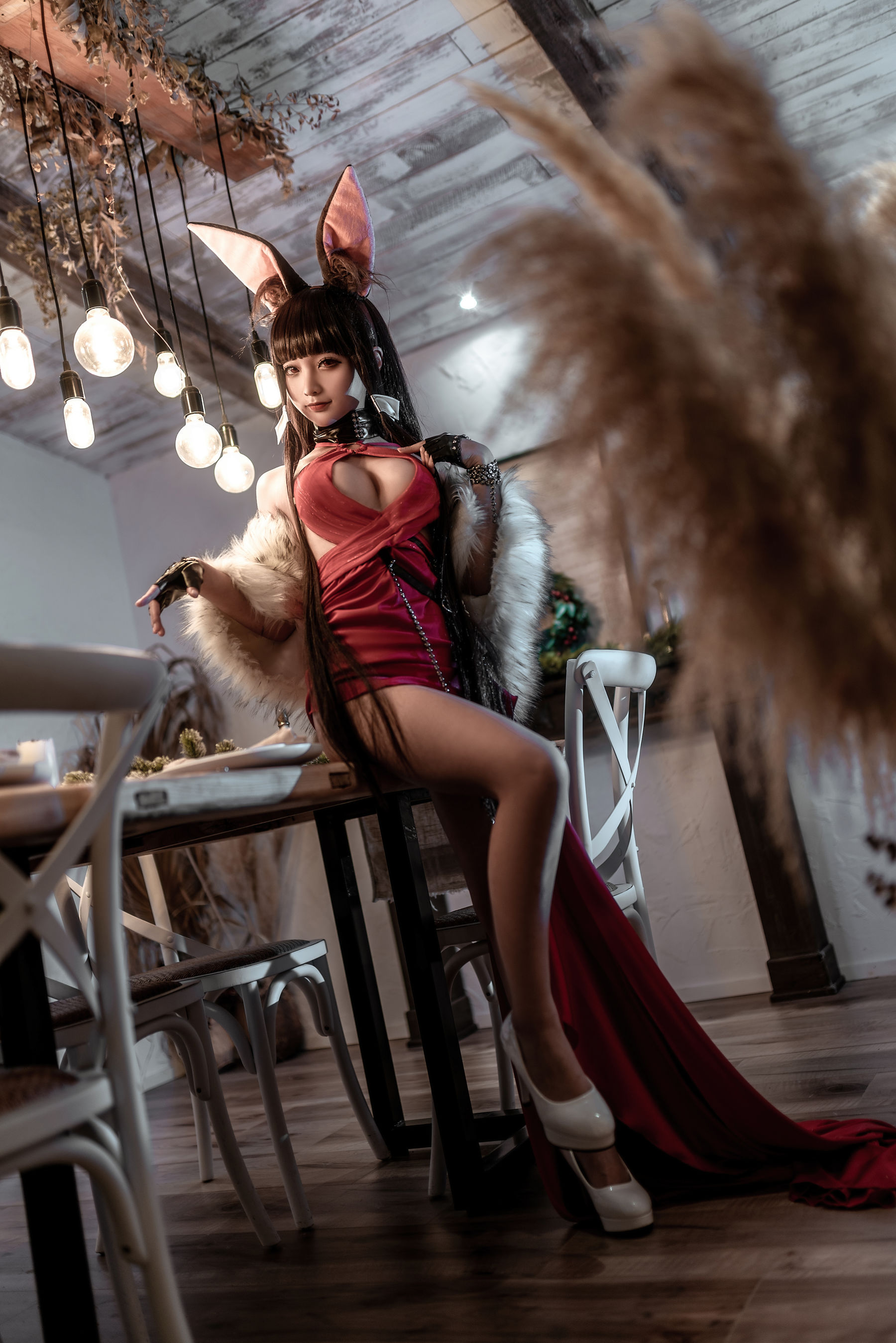 动漫博主蠢沫沫 - Akagi Ruby-Laced Beauty (Azur Lane)