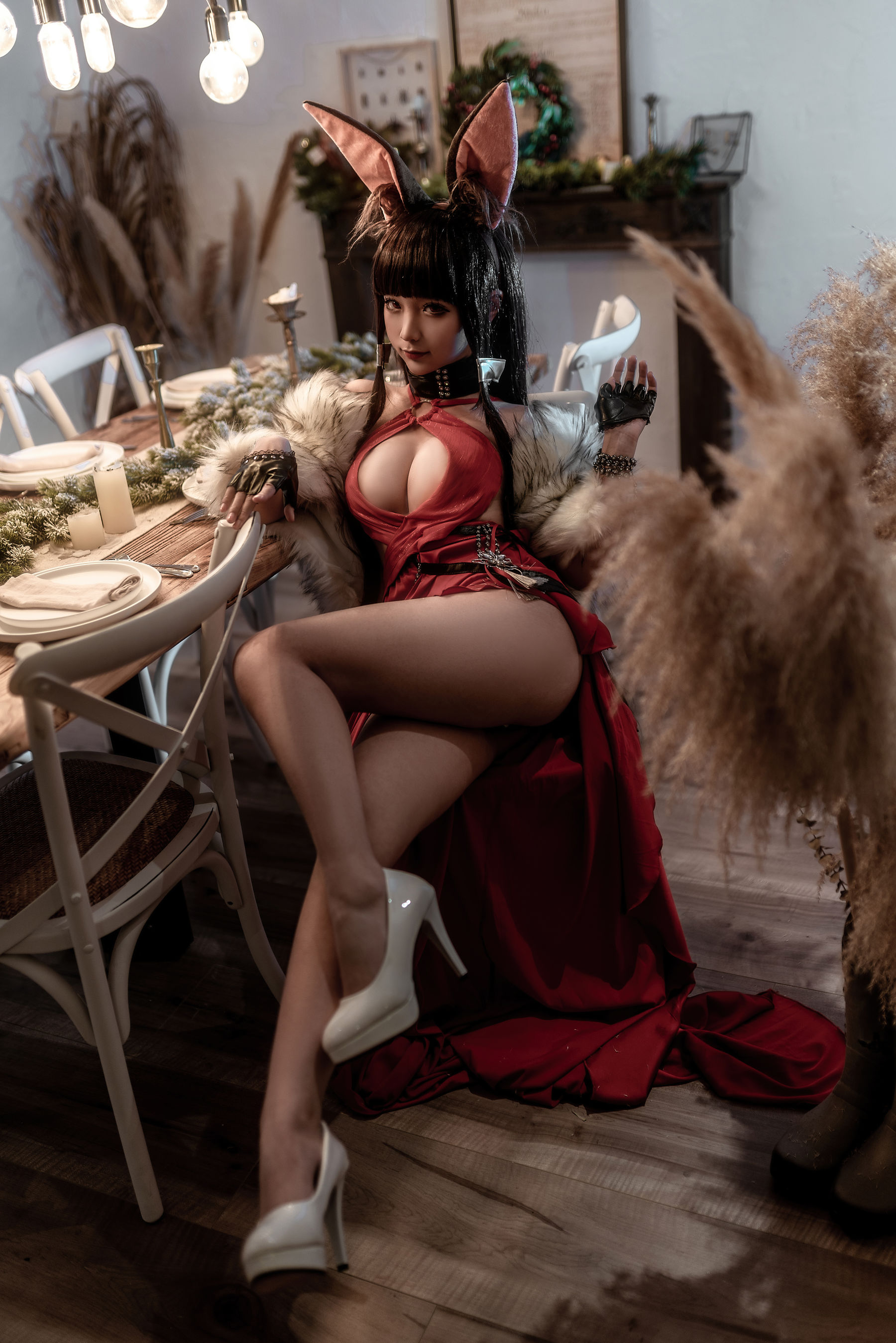 动漫博主蠢沫沫 - Akagi Ruby-Laced Beauty (Azur Lane)