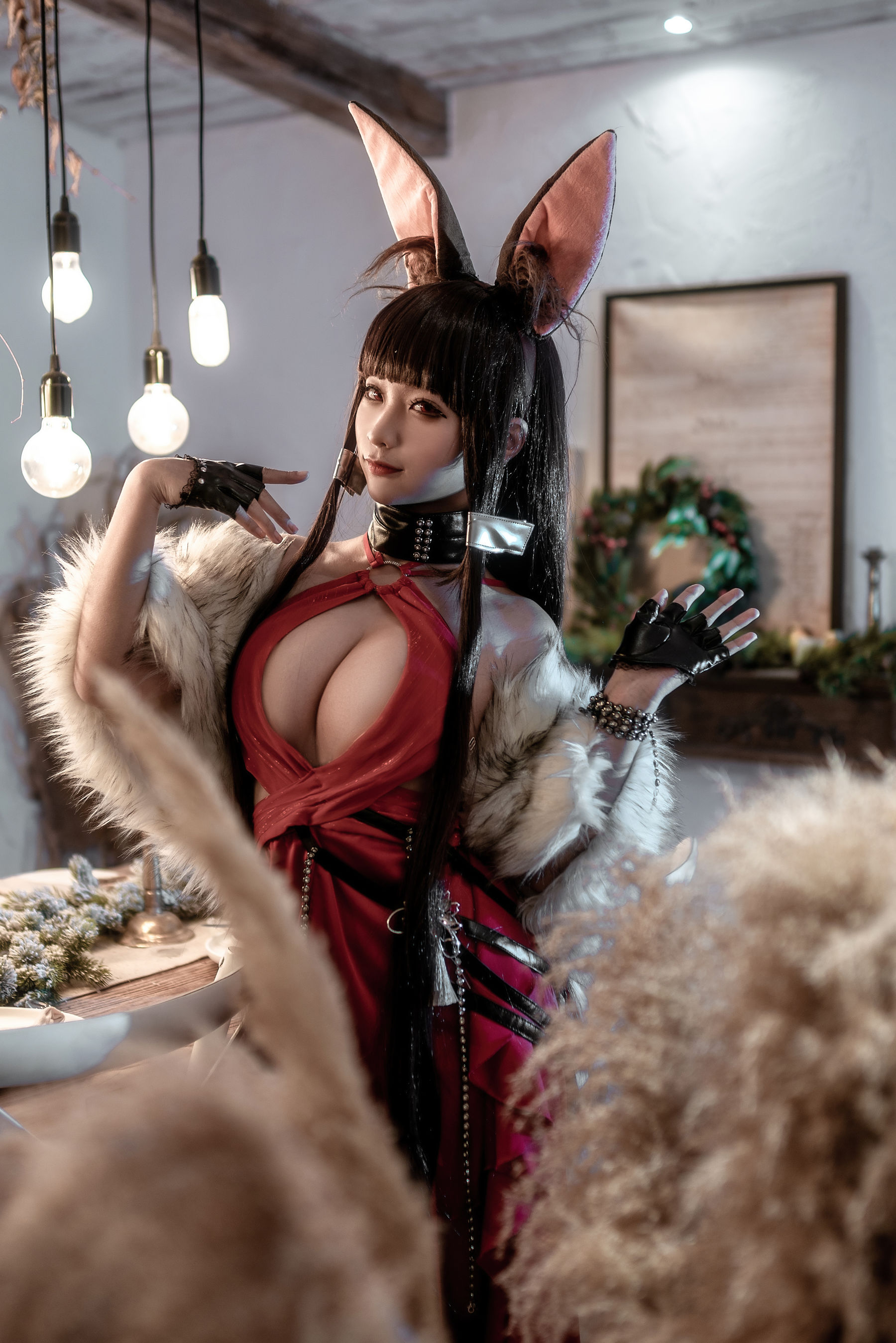 动漫博主蠢沫沫 - Akagi Ruby-Laced Beauty (Azur Lane)