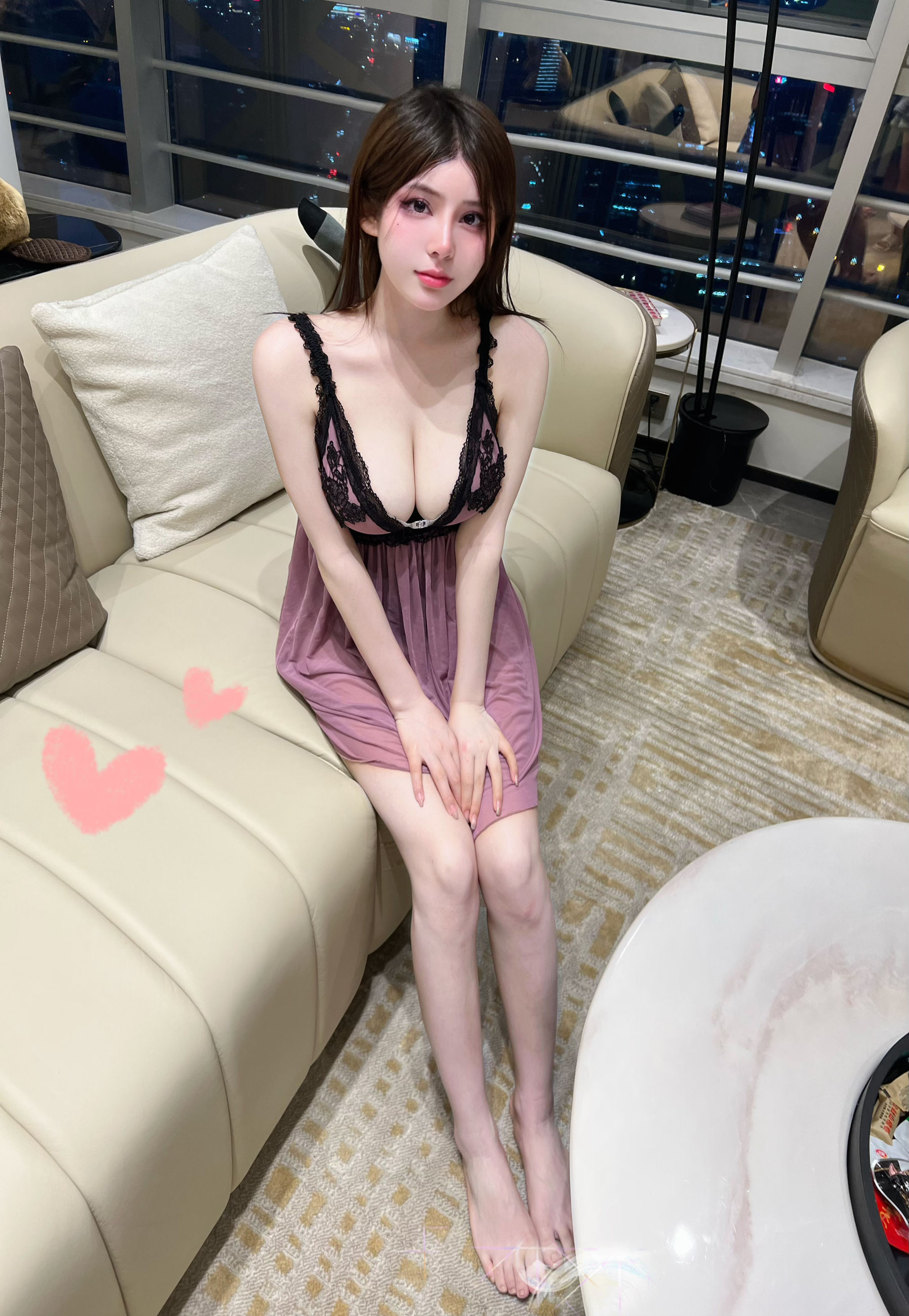 奔跑的晶骡儿 - 紫色睡衣