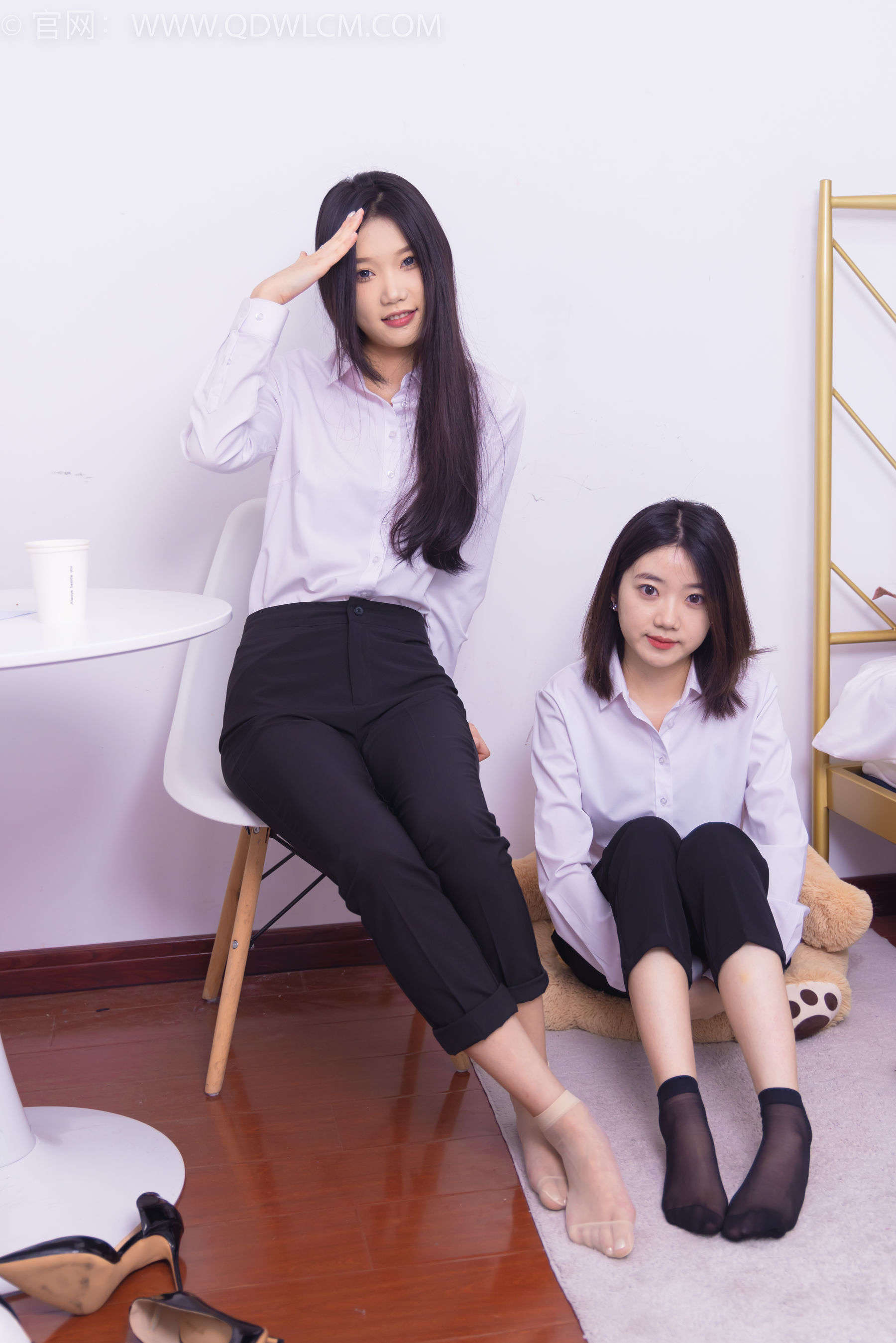 物恋传媒 No.1463 小竹&欢欢-办公室姐妹