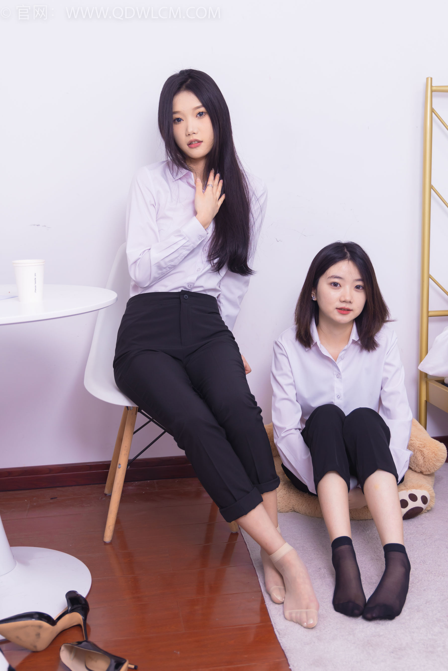 物恋传媒 No.1463 小竹&欢欢-办公室姐妹