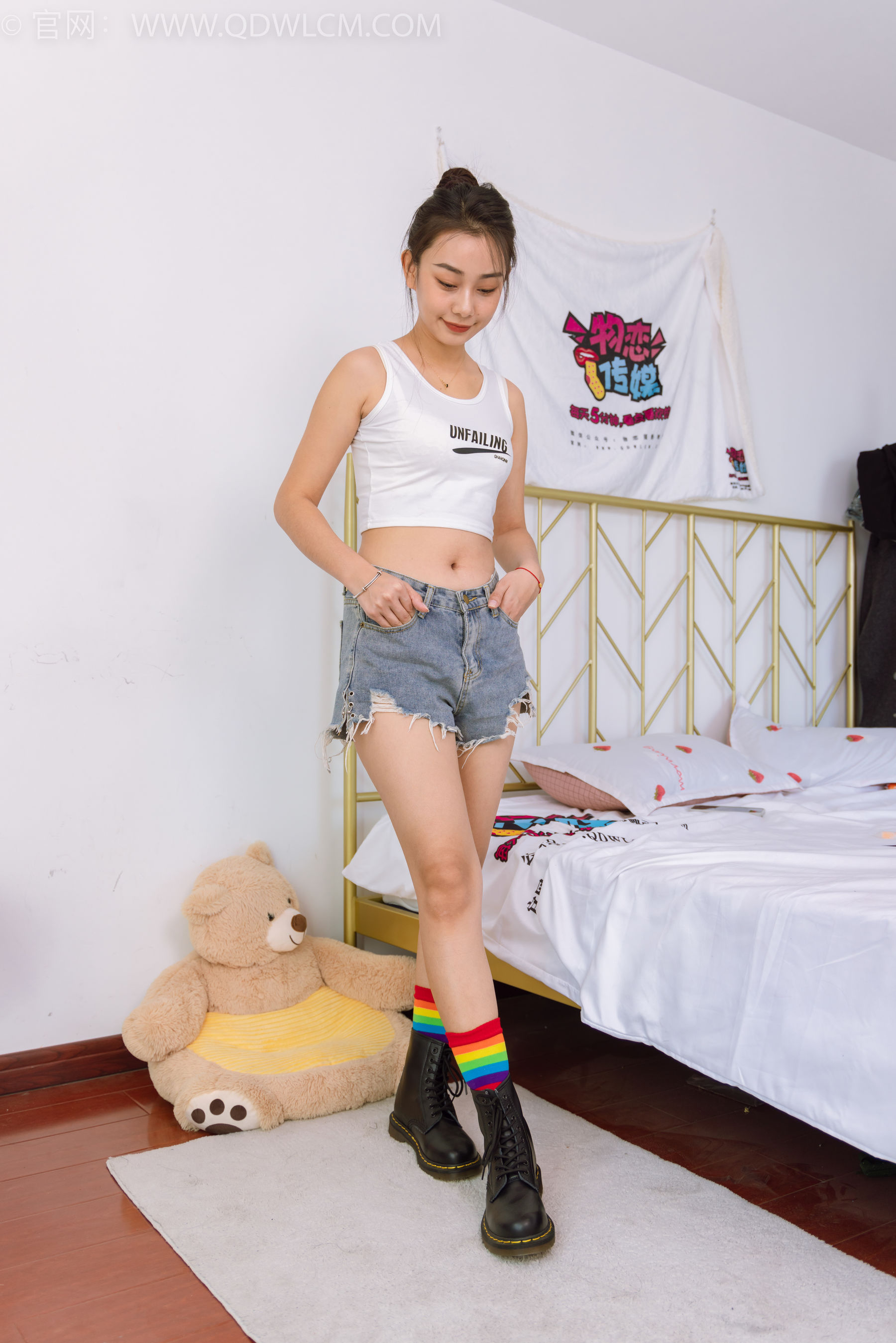 物恋传媒 No.1453 岚岚-雨后彩虹