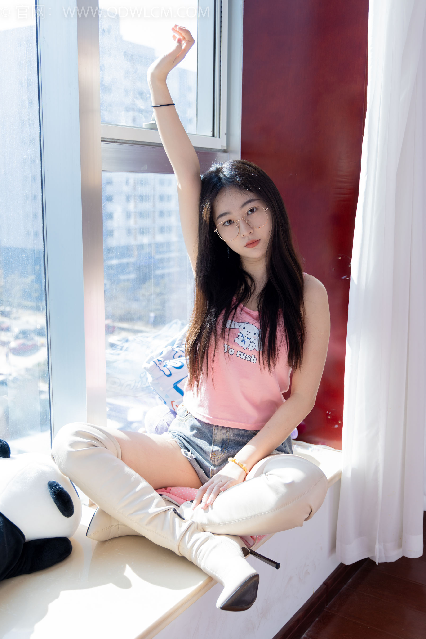物恋传媒 No.1519 美兔-机车少女