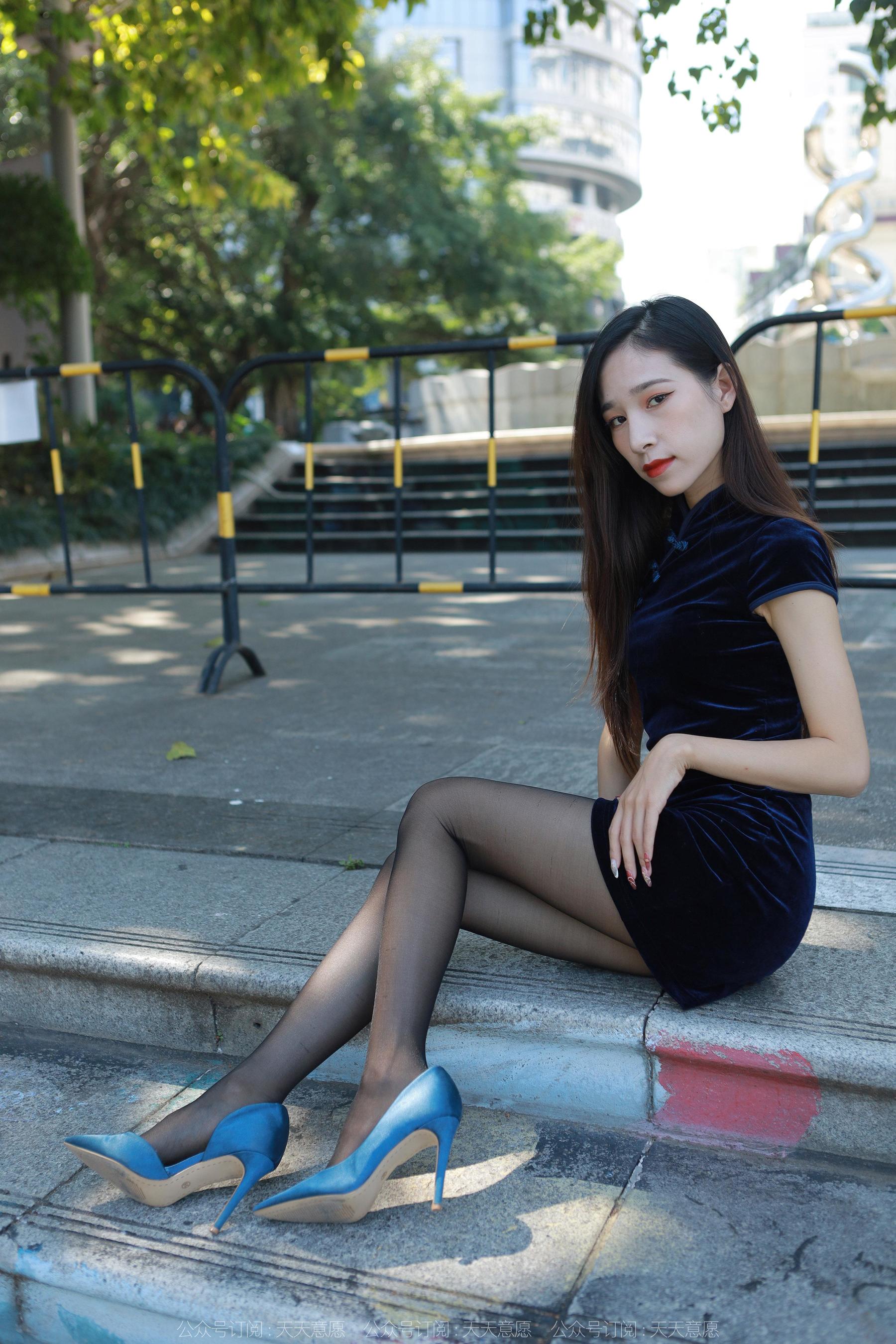 IESS异思趣向 - 模特：美子 《嘿丝旗袍》