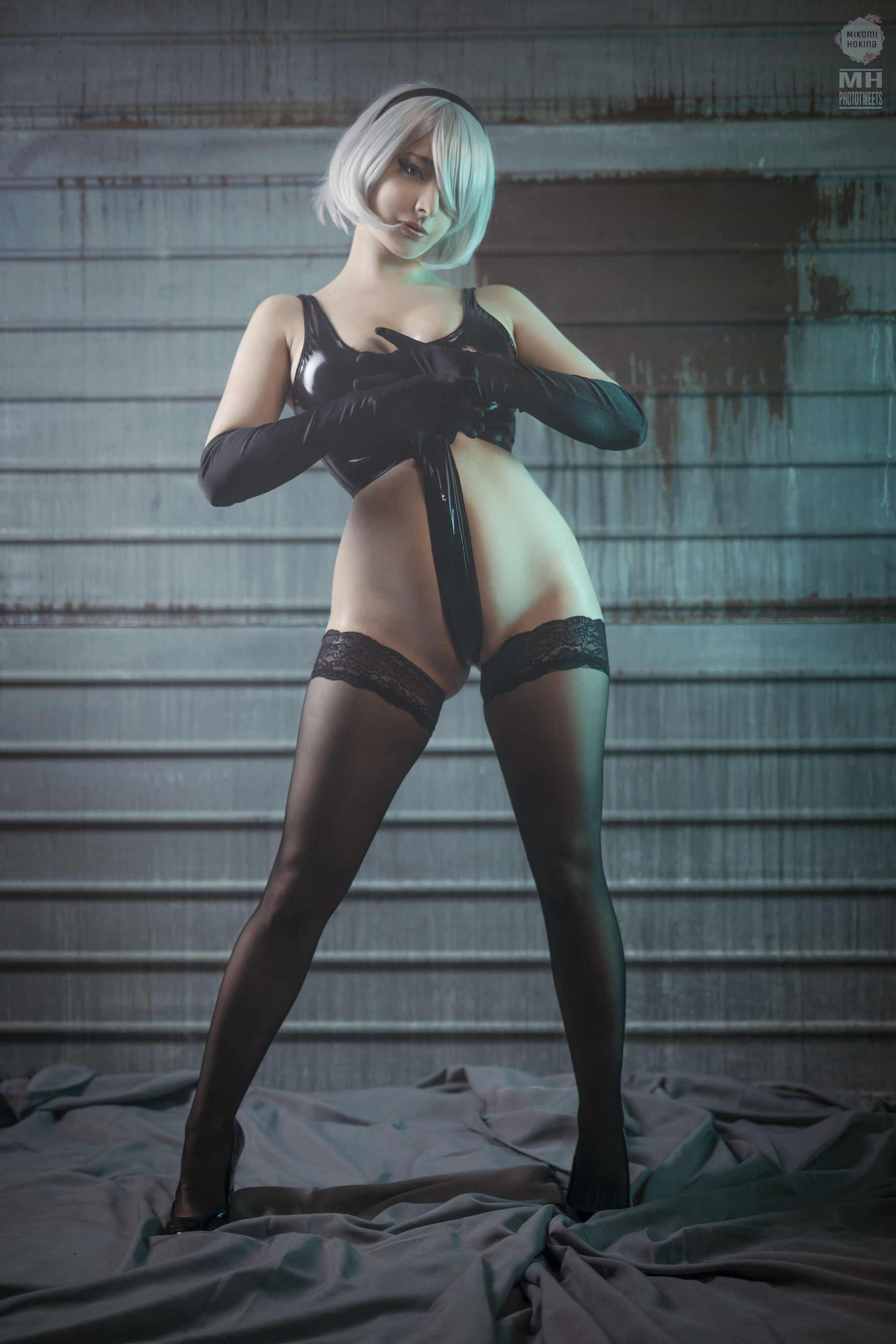 Mikomi Hokina - 2B Oily Leotard