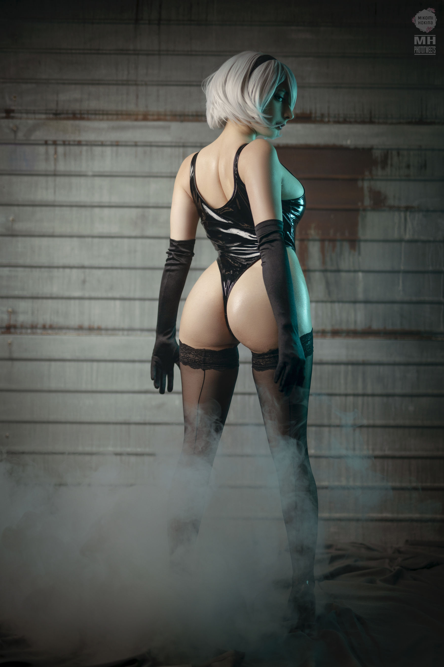 Mikomi Hokina - 2B Oily Leotard