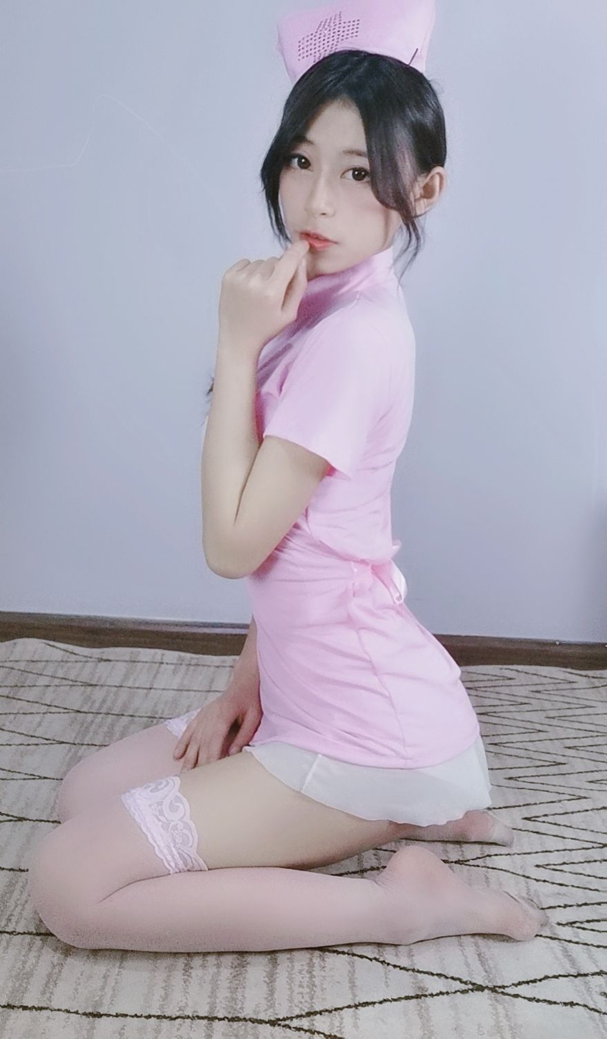 B站羊小雪写真-护士