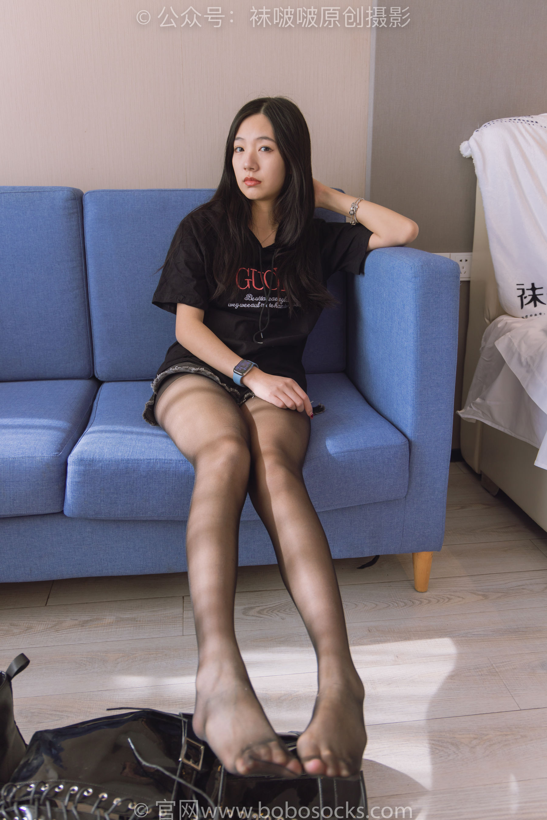 BoBoSocks袜啵啵 No.203 三双靴子、黑丝、网袜