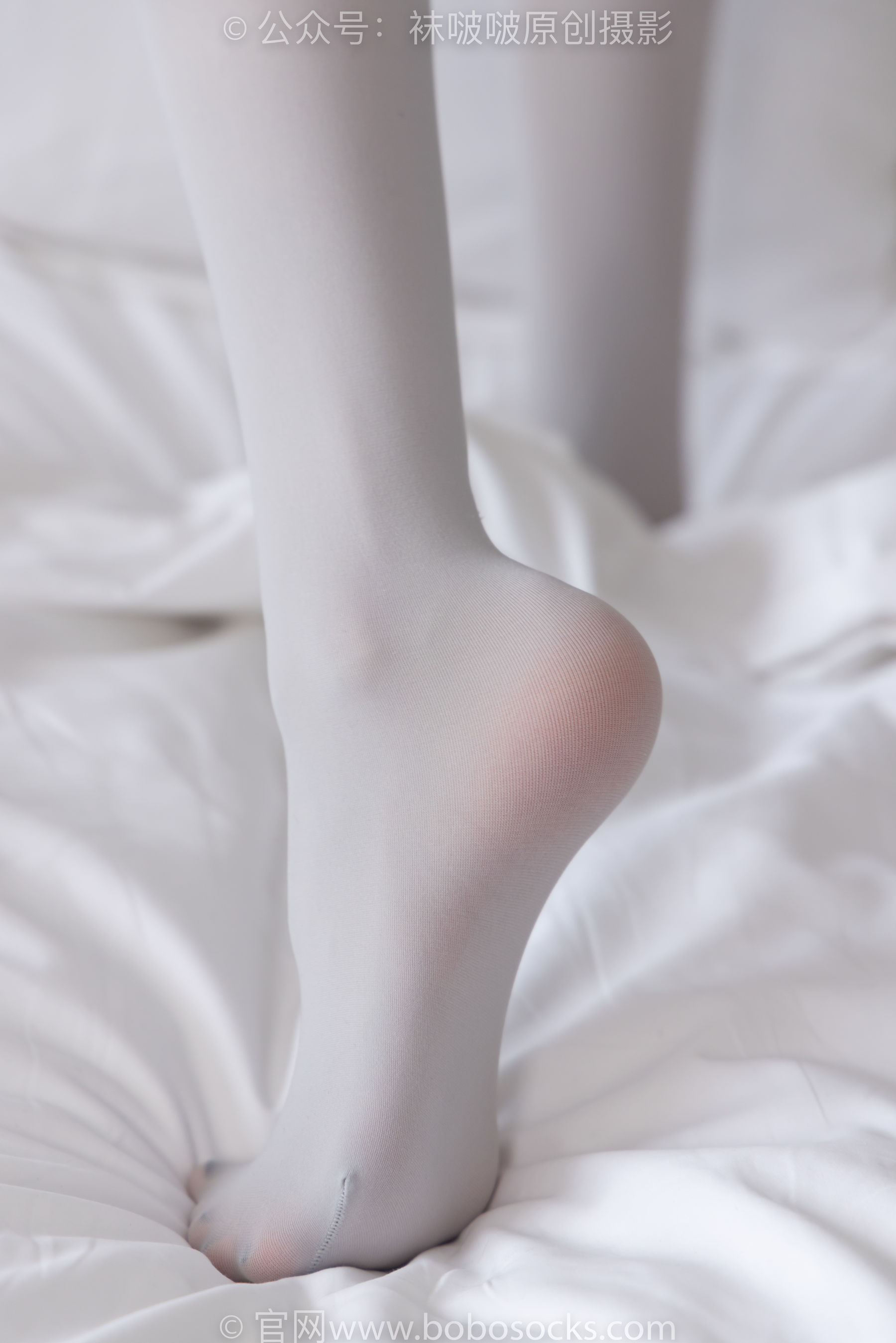 BoBoSocks袜啵啵 No.213 稚予 -黑皮鞋、厚灰丝
