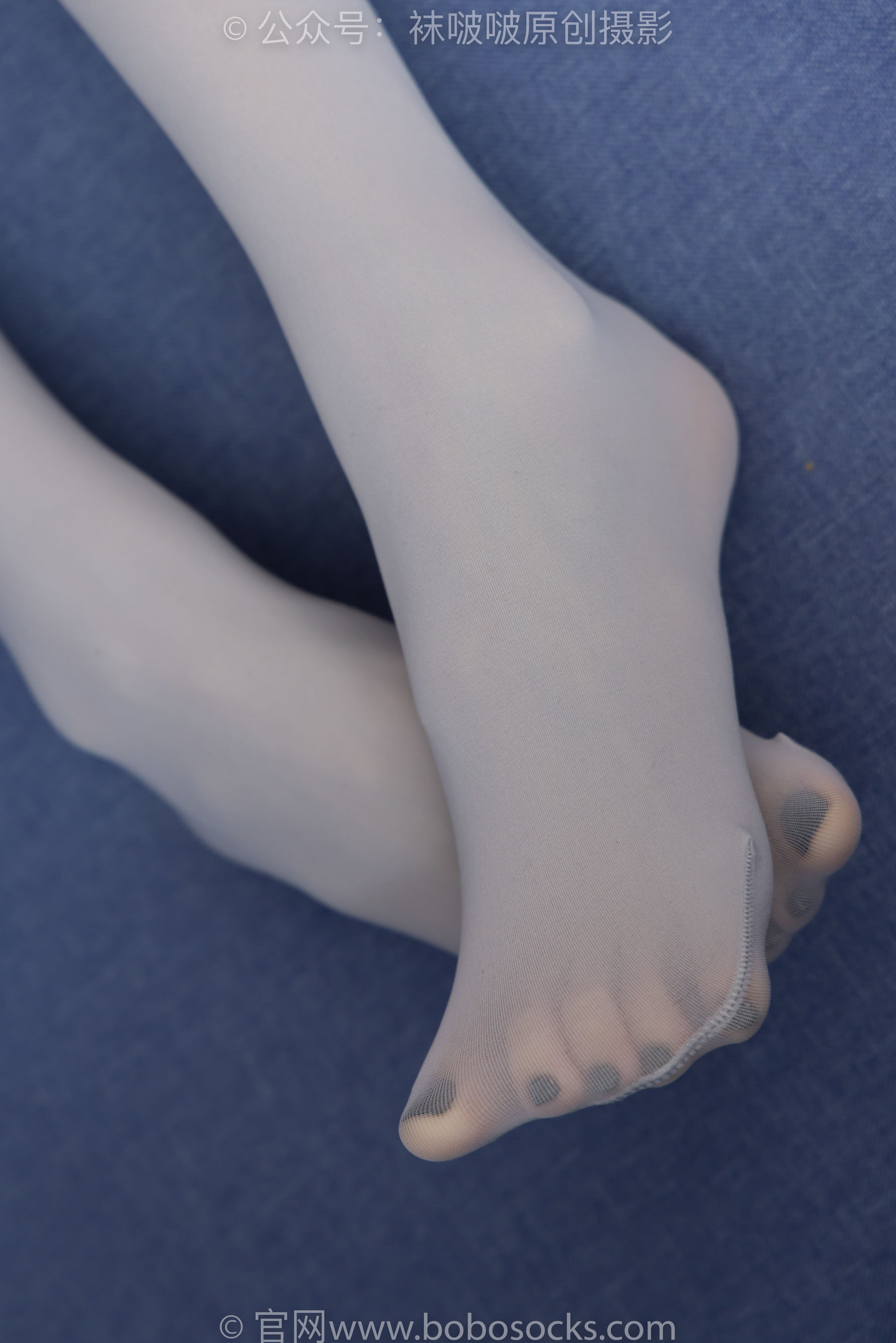 BoBoSocks袜啵啵 No.213 稚予 -黑皮鞋、厚灰丝