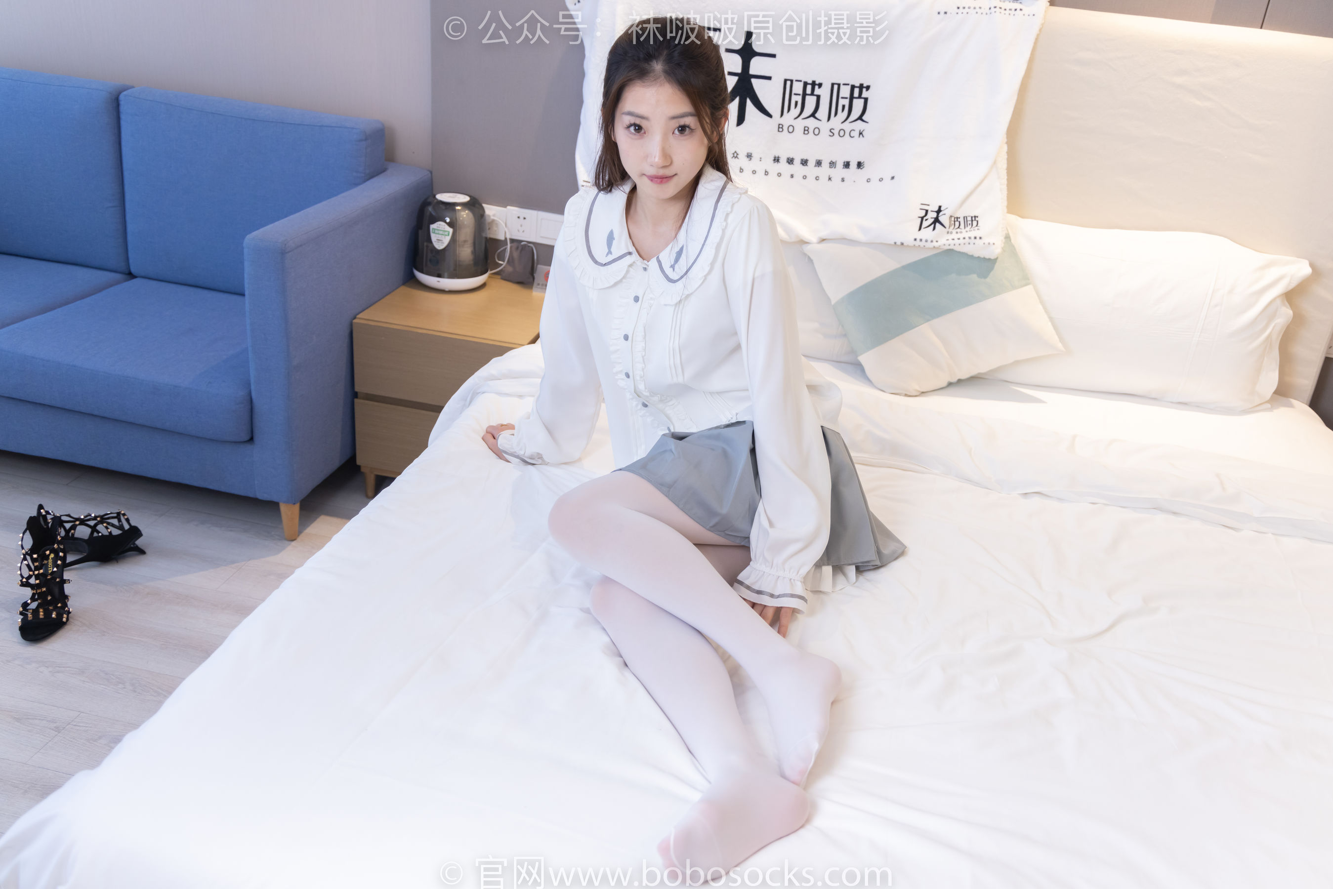BoBoSocks袜啵啵 No.211 小沫 -高跟鞋、厚白丝