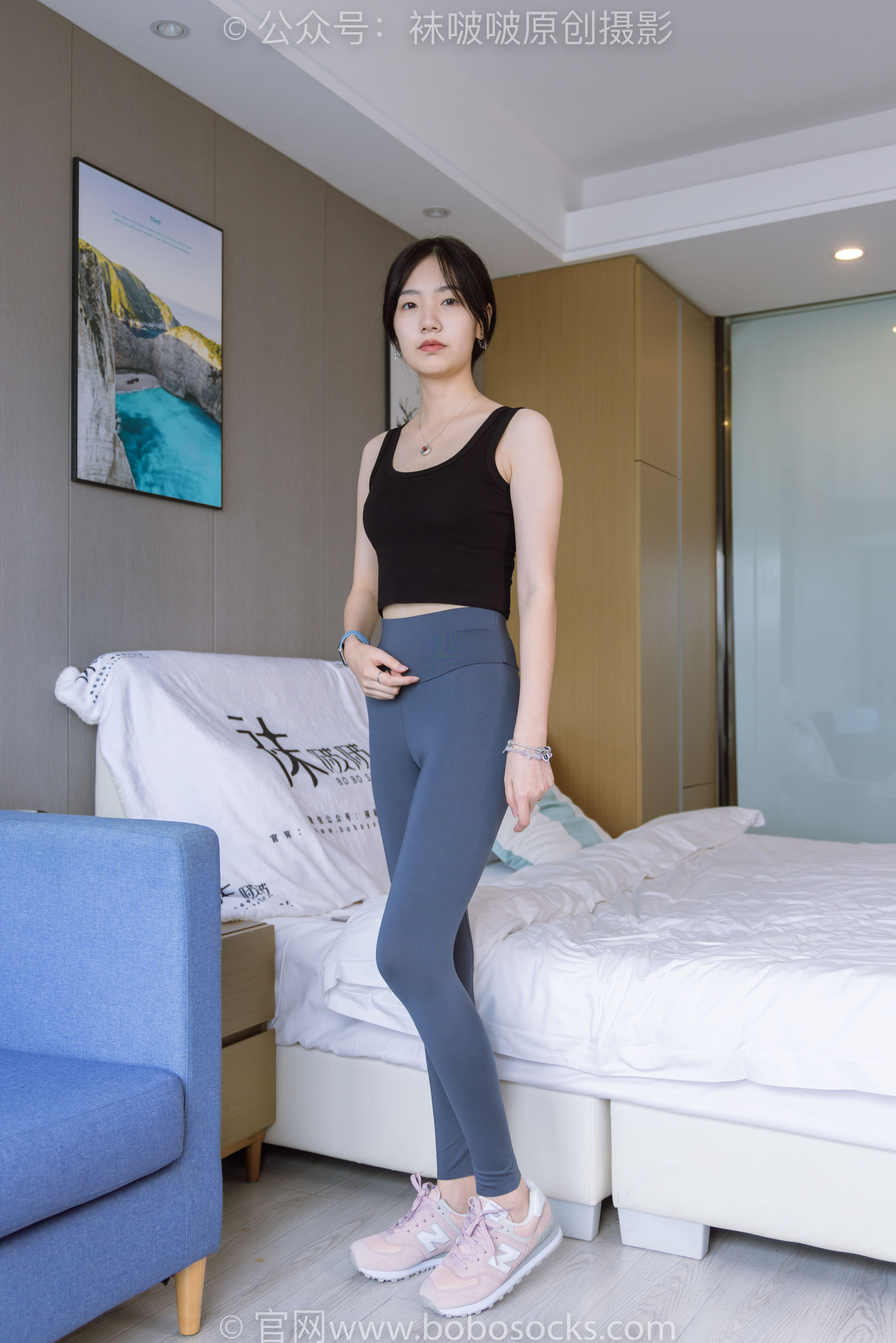 BoBoSocks袜啵啵 No.212 小甜豆 -运动鞋、肉丝、瑜伽裤裤里丝