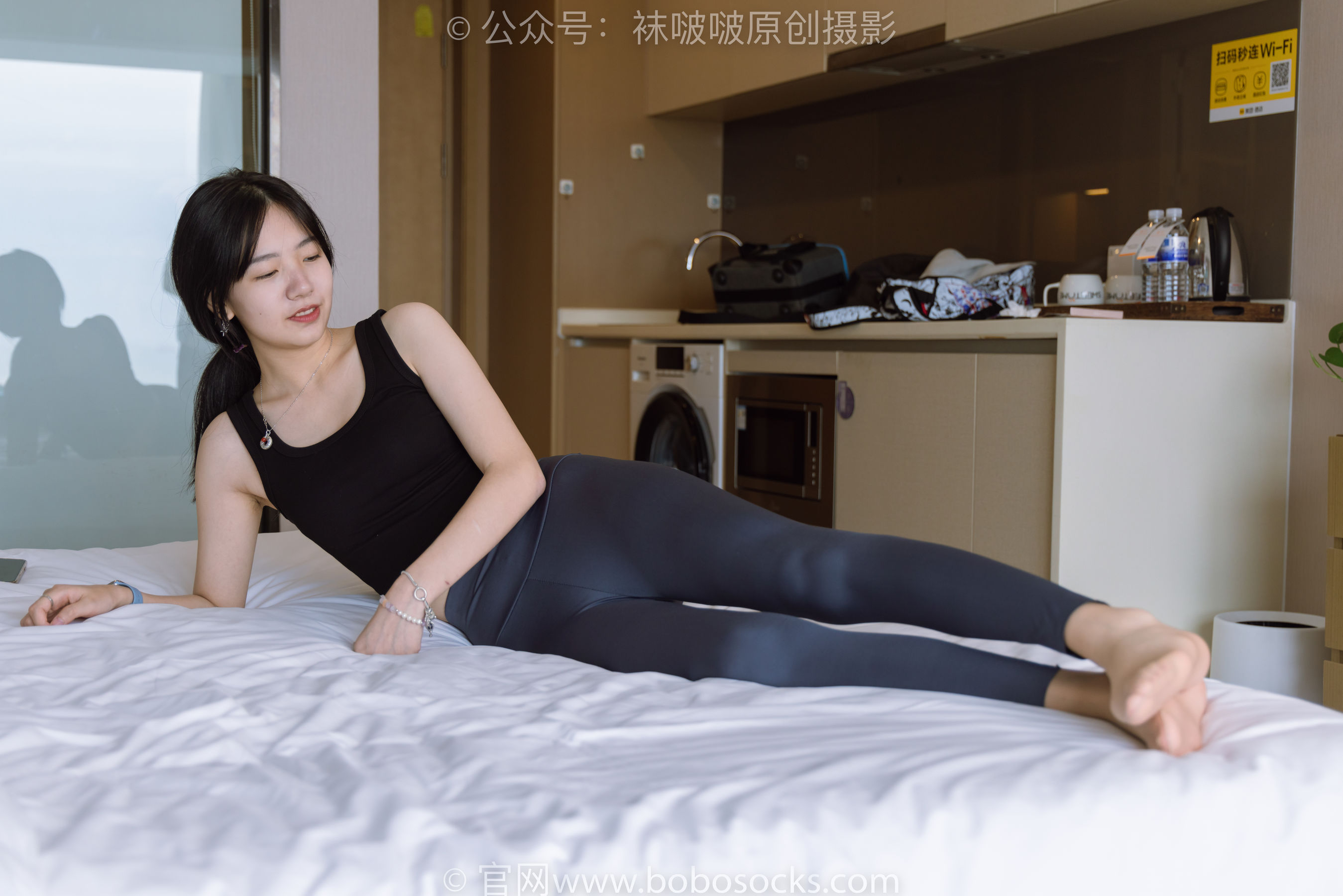 BoBoSocks袜啵啵 No.212 小甜豆 -运动鞋、肉丝、瑜伽裤裤里丝