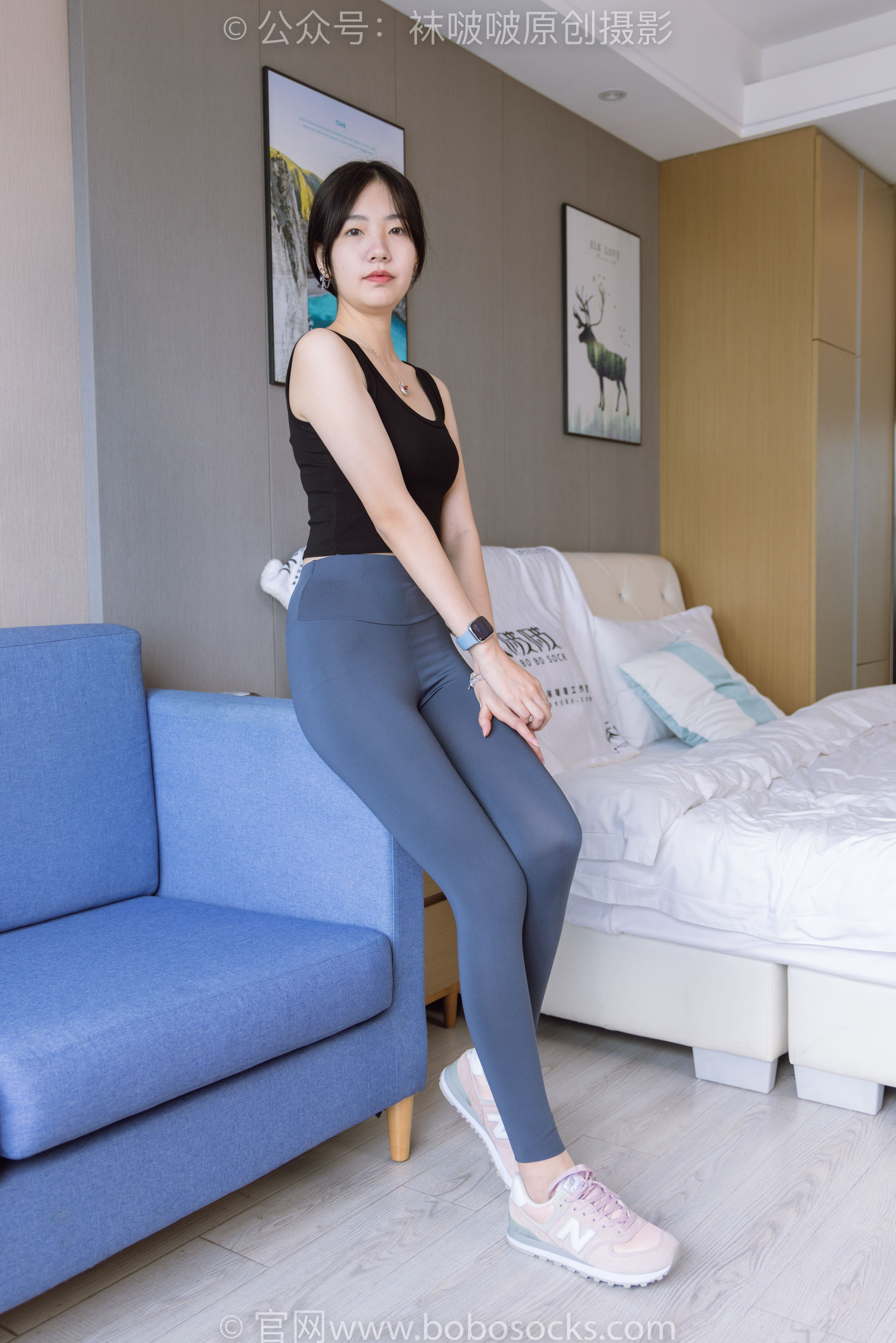BoBoSocks袜啵啵 No.212 小甜豆 -运动鞋、肉丝、瑜伽裤裤里丝