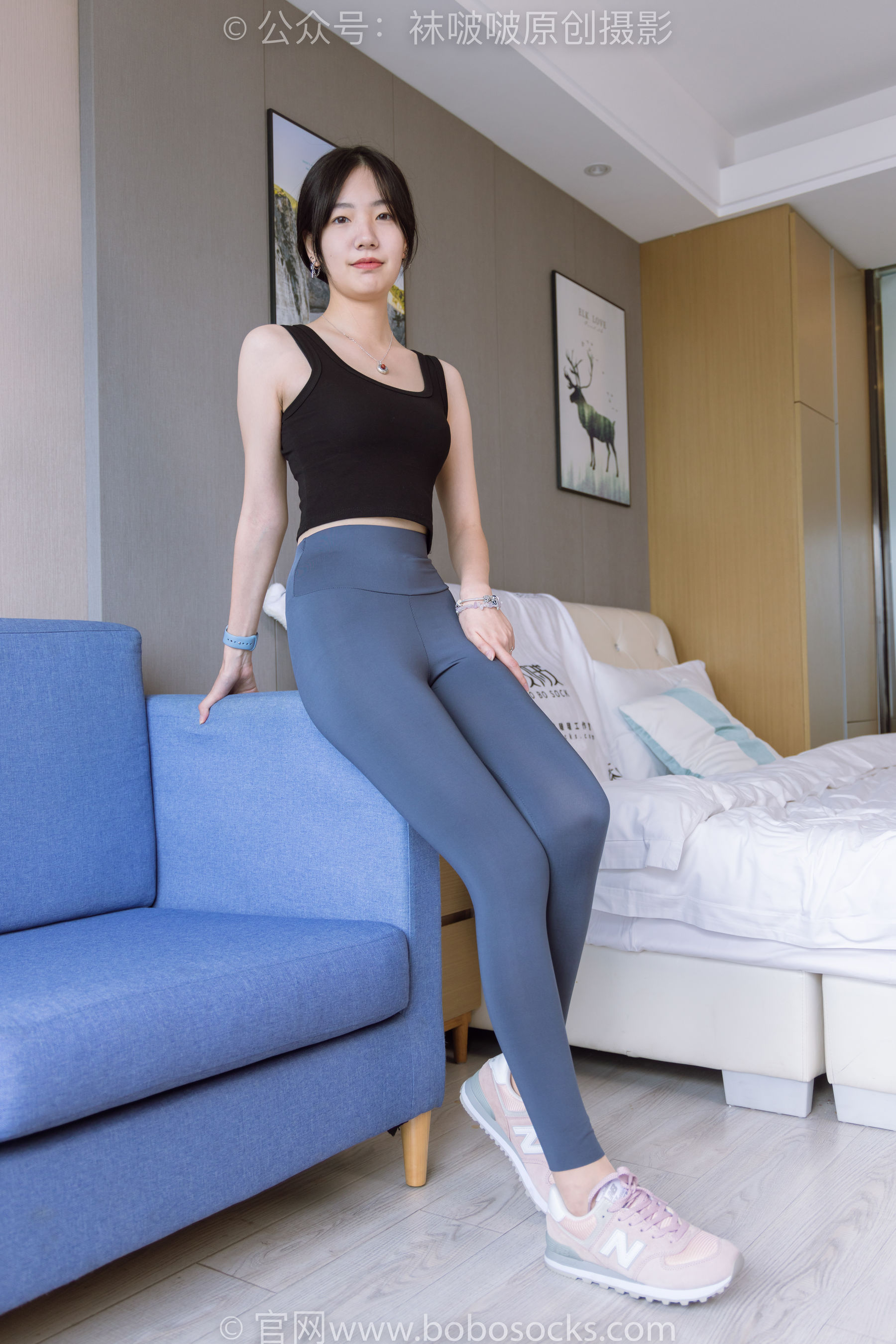 BoBoSocks袜啵啵 No.212 小甜豆 -运动鞋、肉丝、瑜伽裤裤里丝