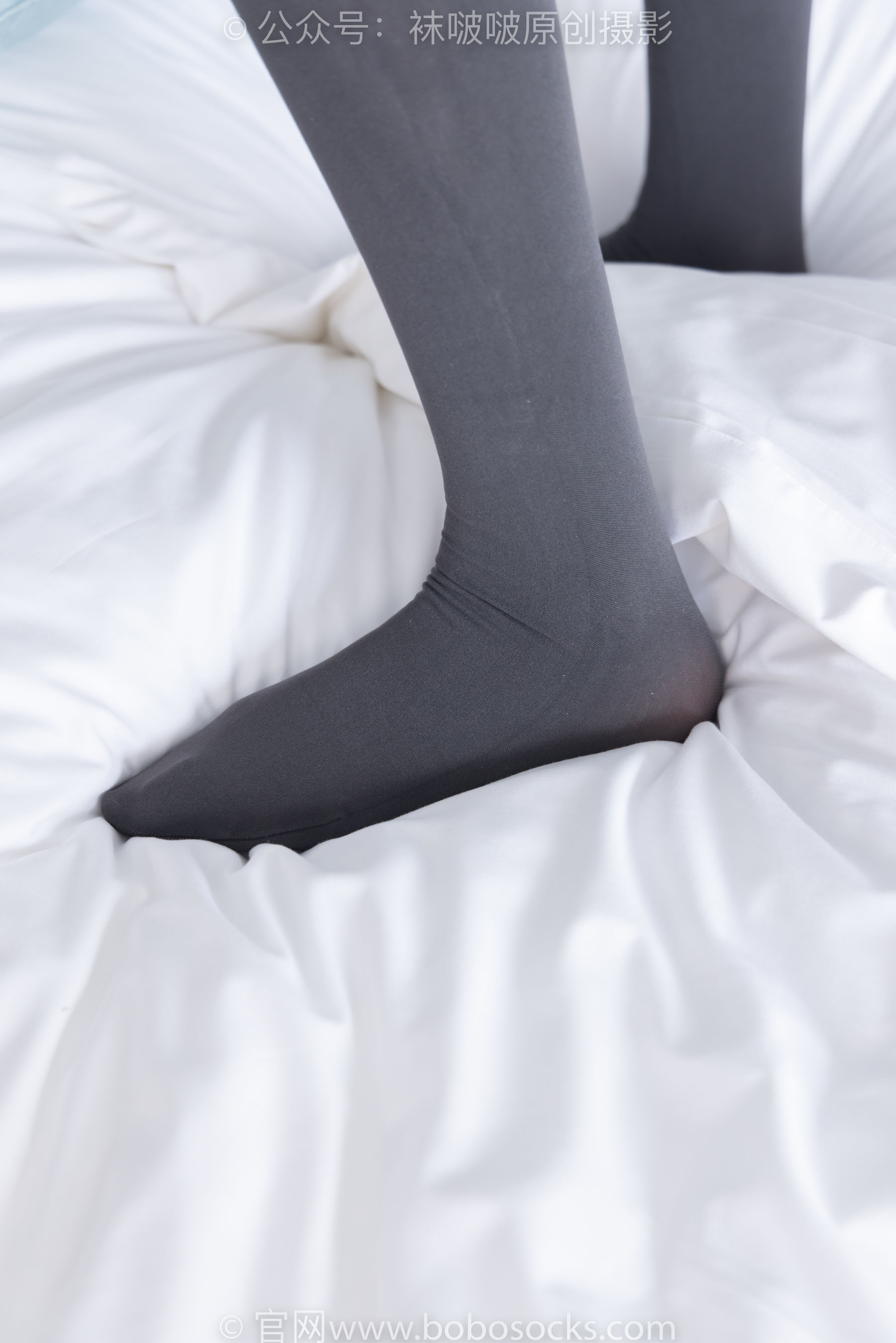 BoBoSocks袜啵啵 No.210 小甜豆 -皮鞋、厚灰丝、ol装