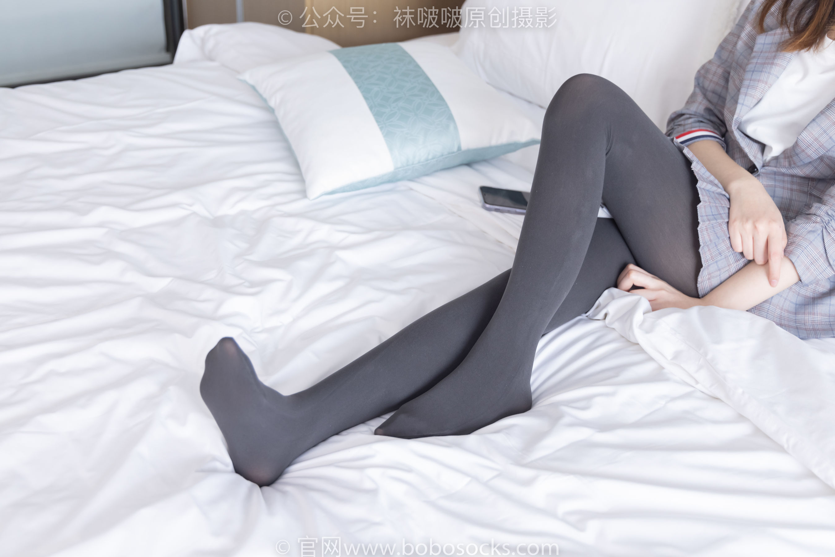 BoBoSocks袜啵啵 No.210 小甜豆 -皮鞋、厚灰丝、ol装