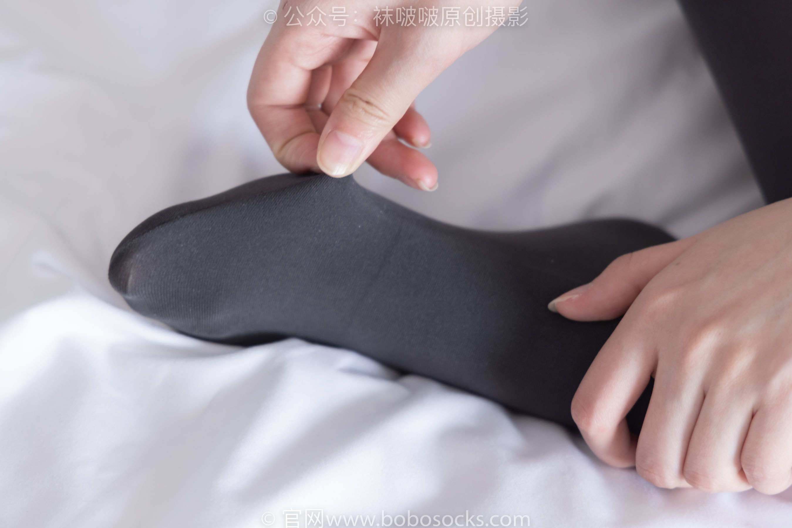 BoBoSocks袜啵啵 No.210 小甜豆 -皮鞋、厚灰丝、ol装