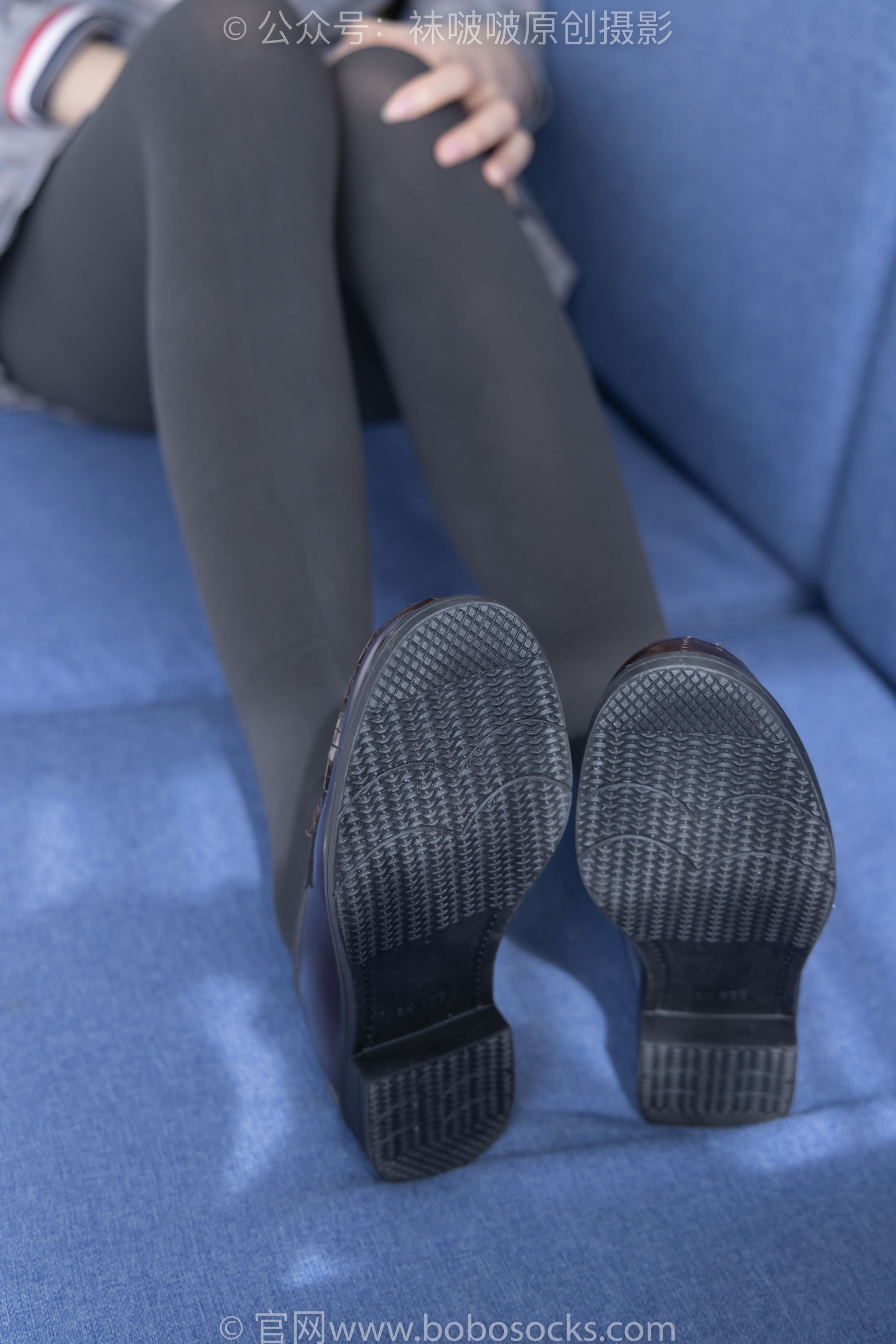 BoBoSocks袜啵啵 No.210 小甜豆 -皮鞋、厚灰丝、ol装
