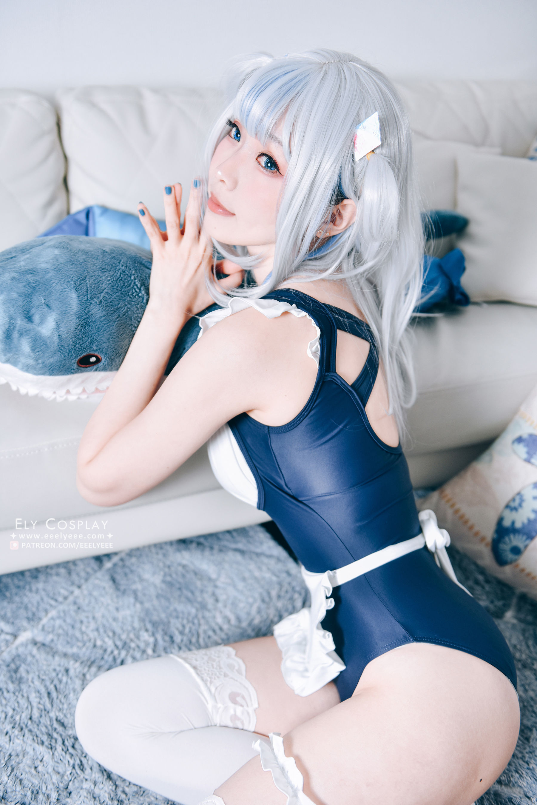 Ely_eee(ElyEE子) - Gura Swimsuit