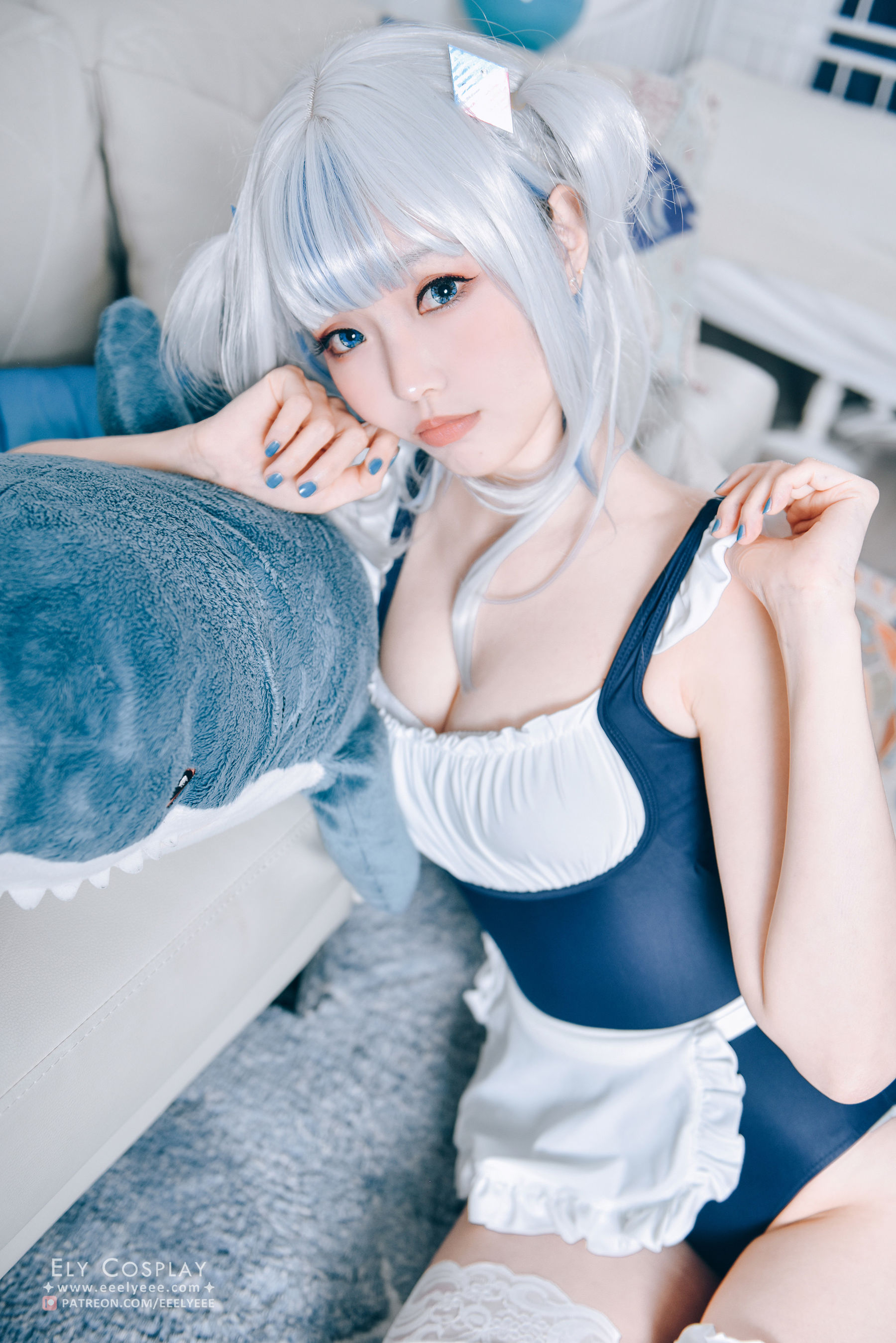 Ely_eee(ElyEE子) - Gura Swimsuit