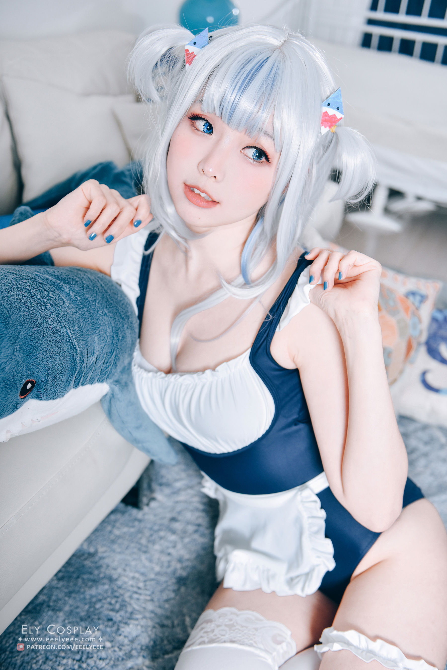 Ely_eee(ElyEE子) - Gura Swimsuit