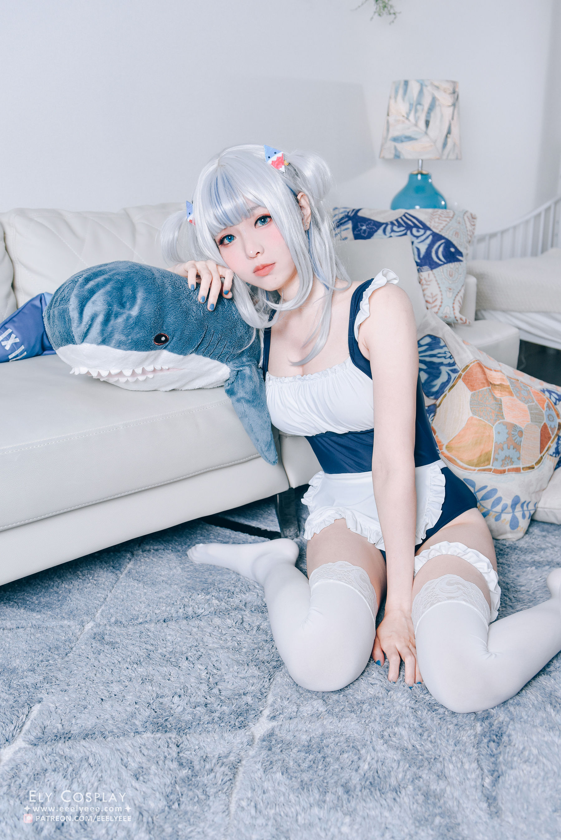 Ely_eee(ElyEE子) - Gura Swimsuit