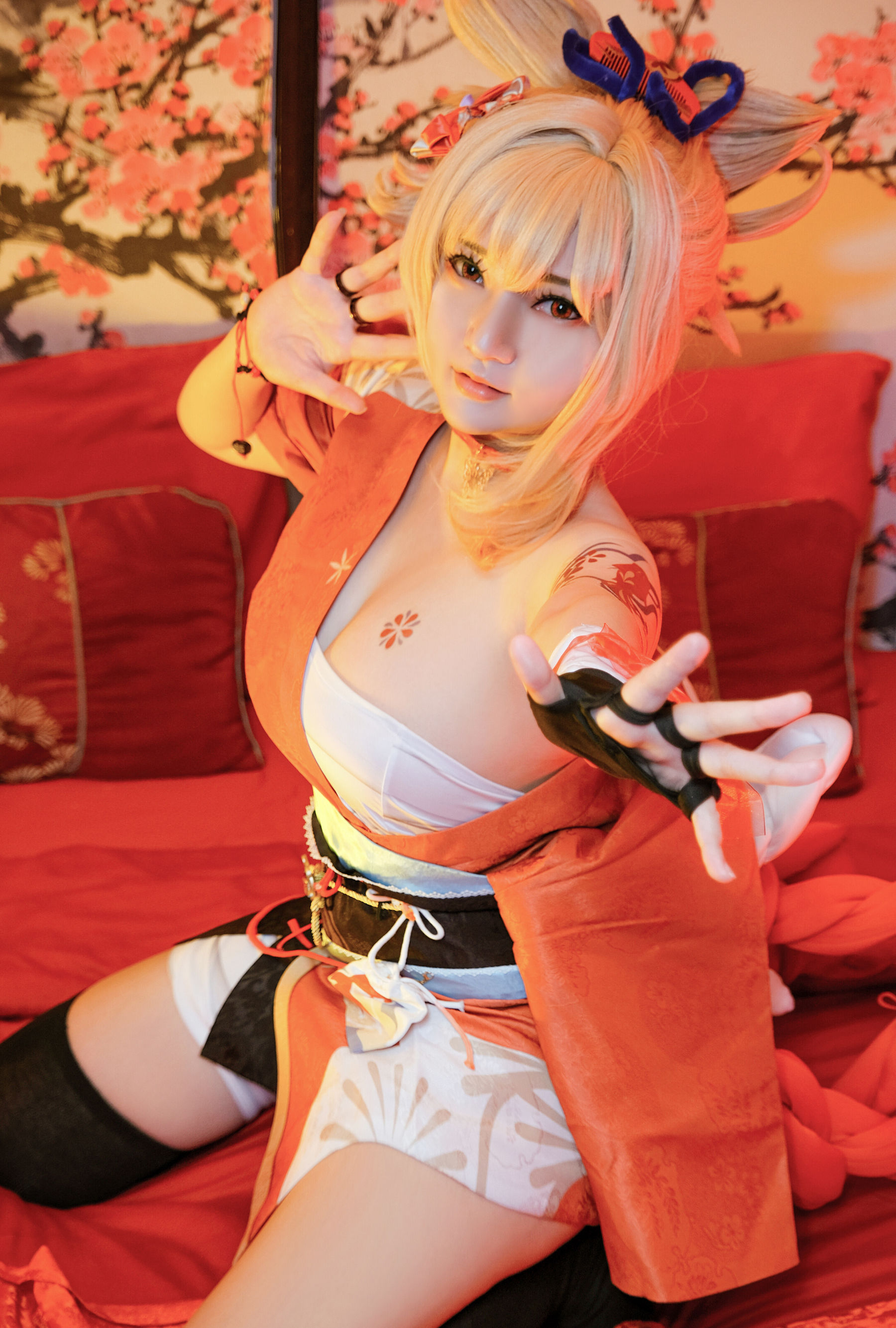 Coser小姐姐Potato Godzilla - Yoimiya