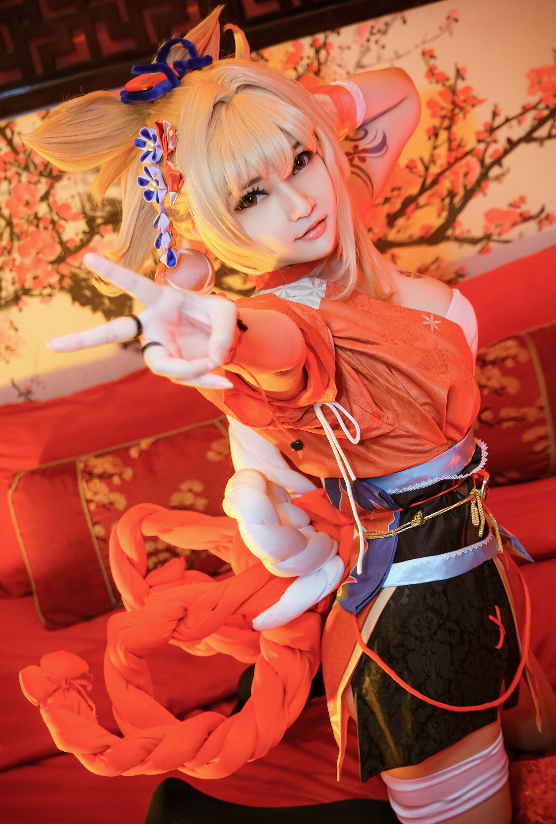 Coser小姐姐Potato Godzilla - Yoimiya