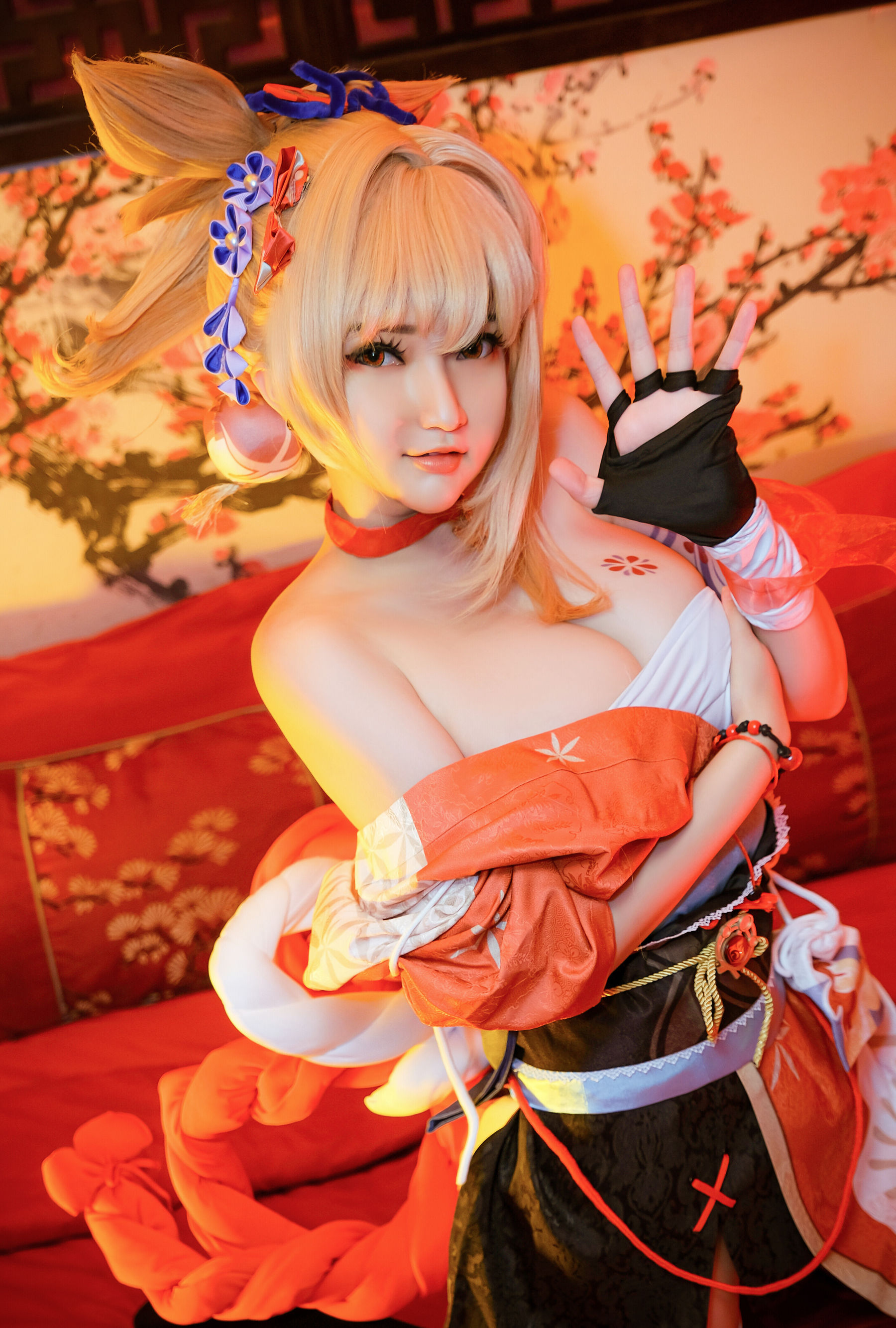 Coser小姐姐Potato Godzilla - Yoimiya