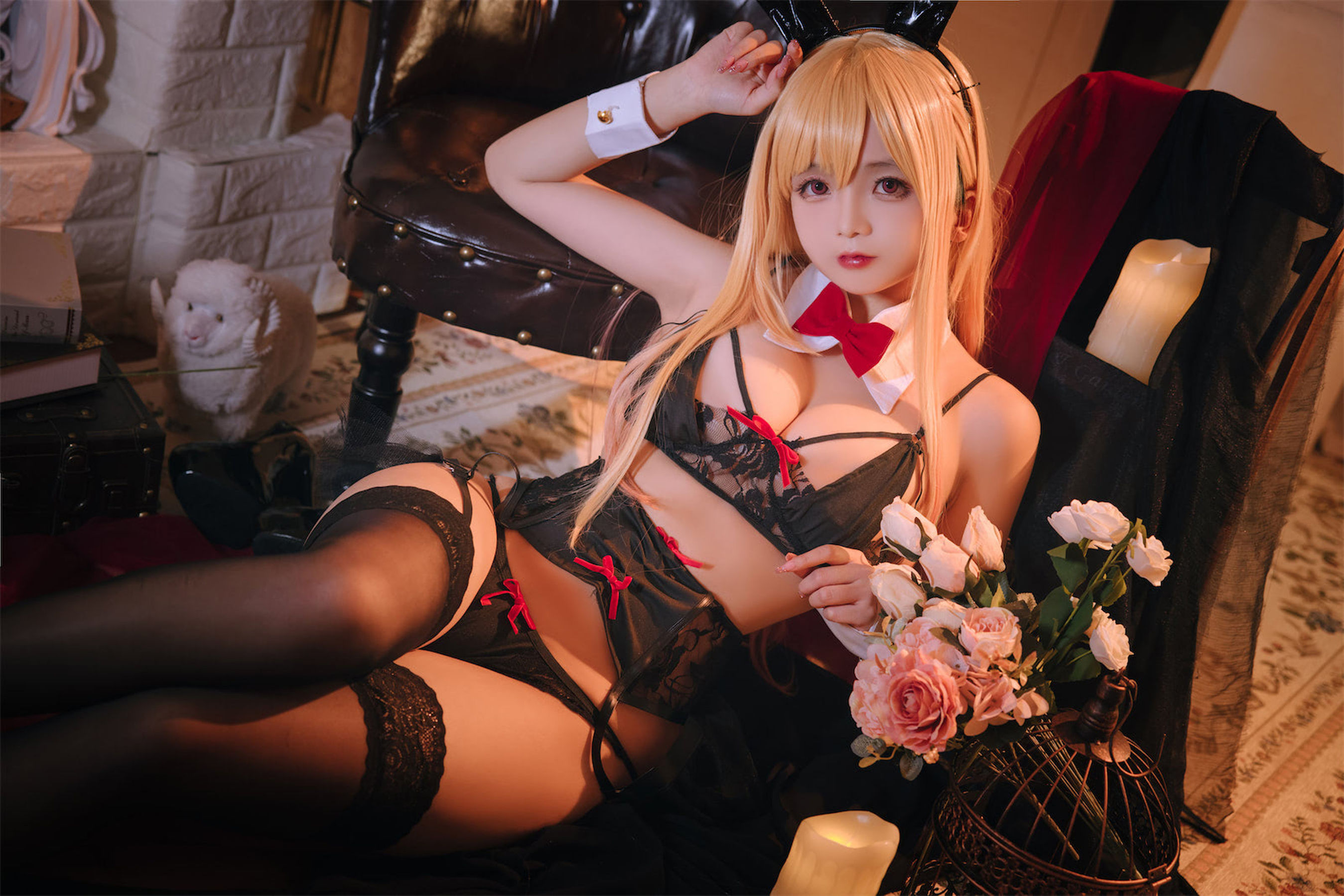 Cosplay日奈娇 - 梦兔子内衣