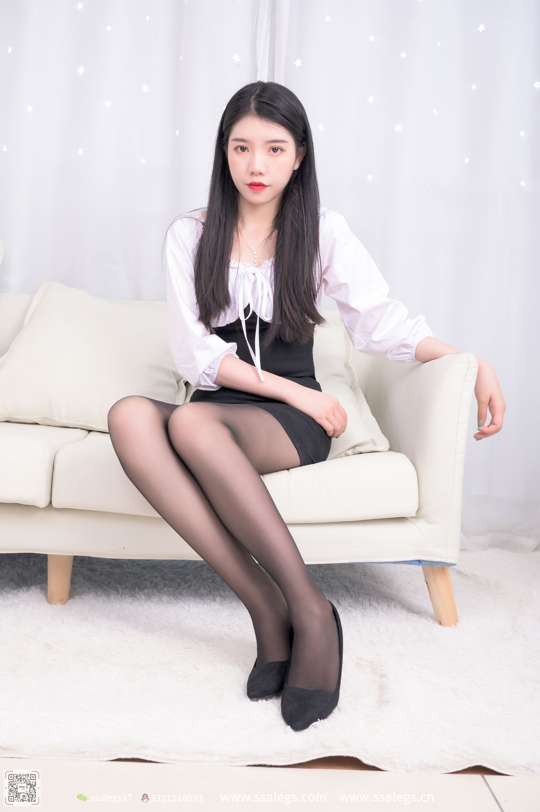 [SSA丝社]超清写真 No.516 秋秋 黑丝写真（上）