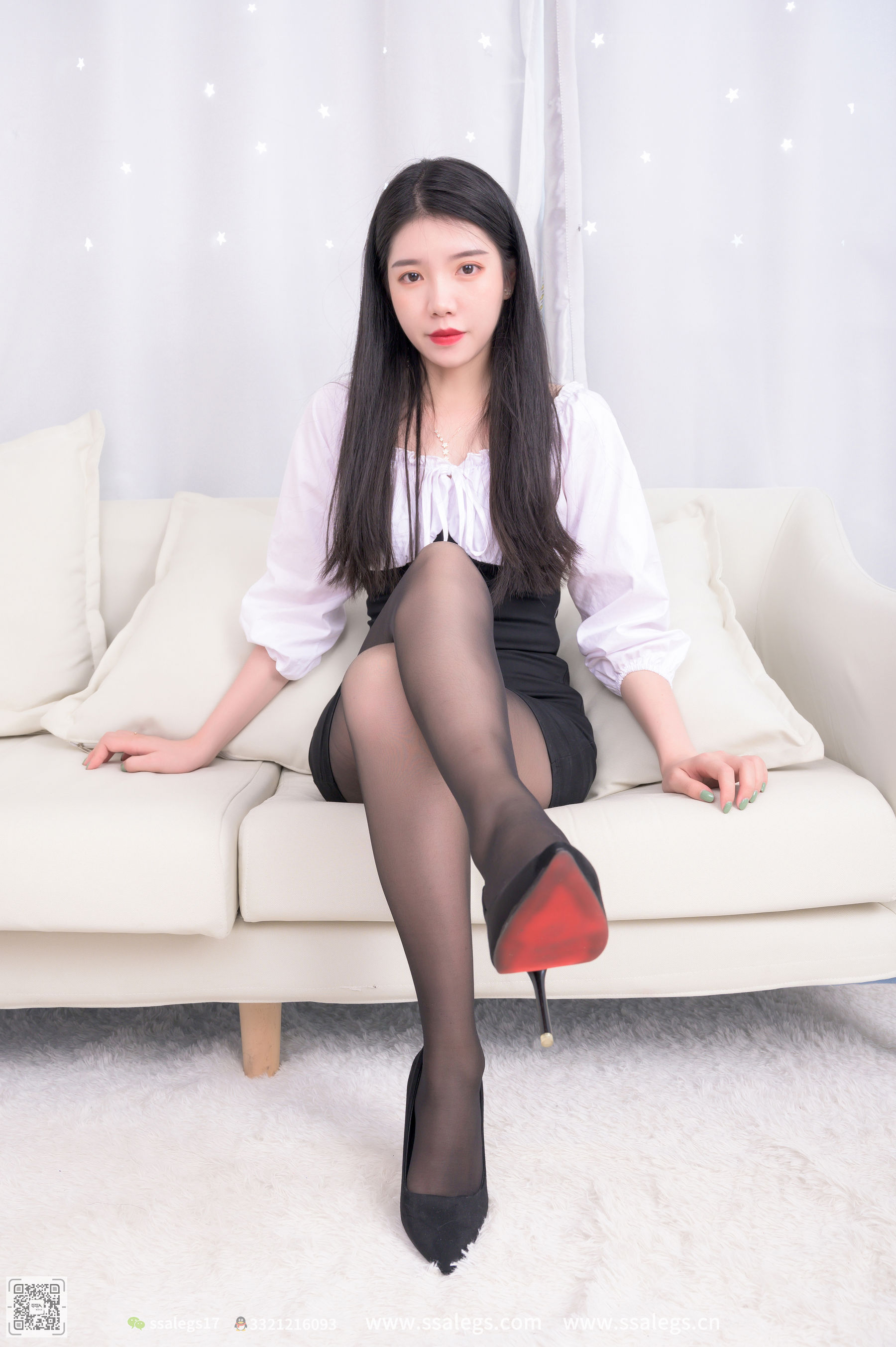 [SSA丝社]超清写真 No.516 秋秋 黑丝写真（上）