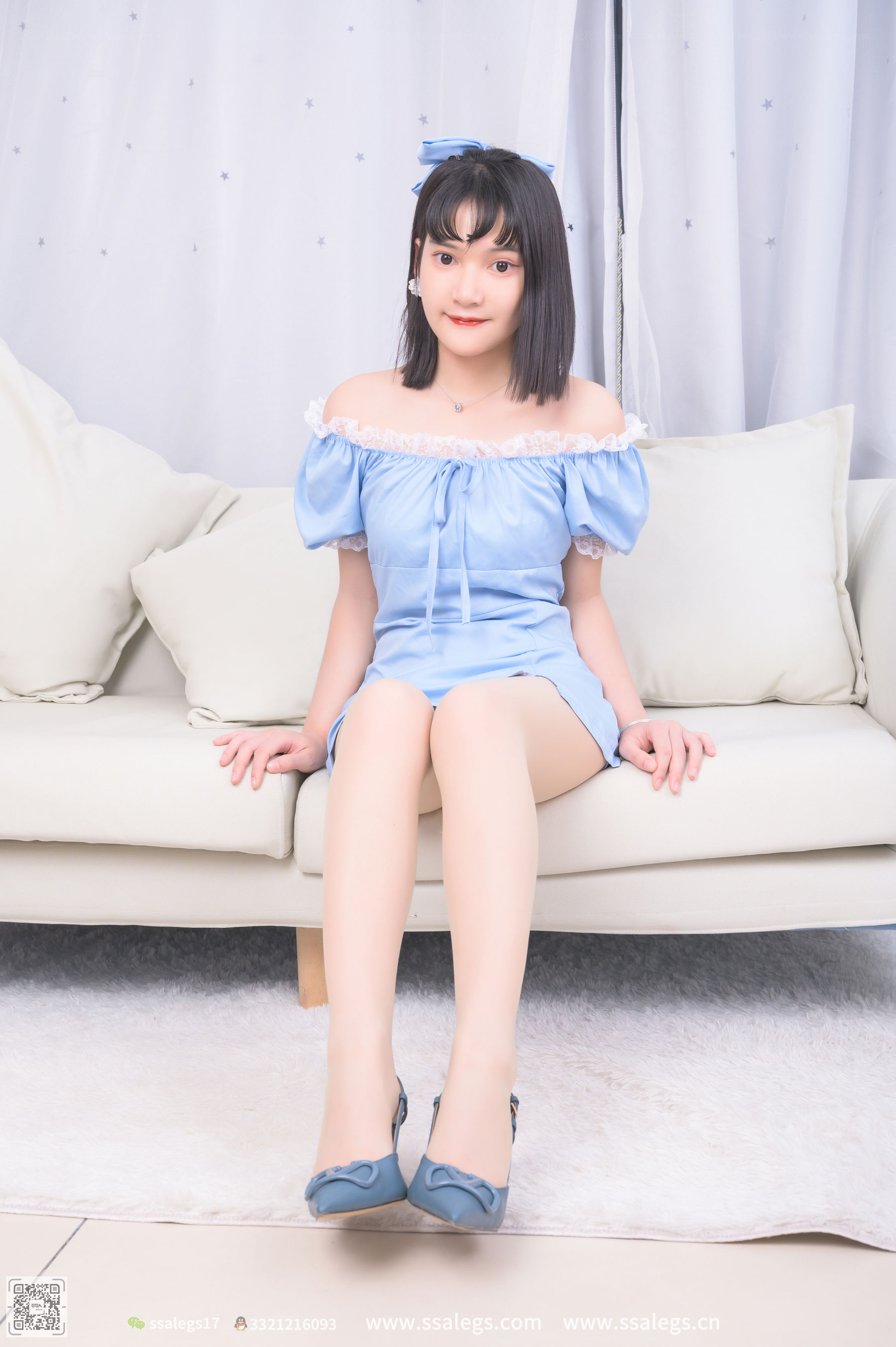 [SSA丝社]超清写真 No.514 冰冰 肉丝袜写真（上）